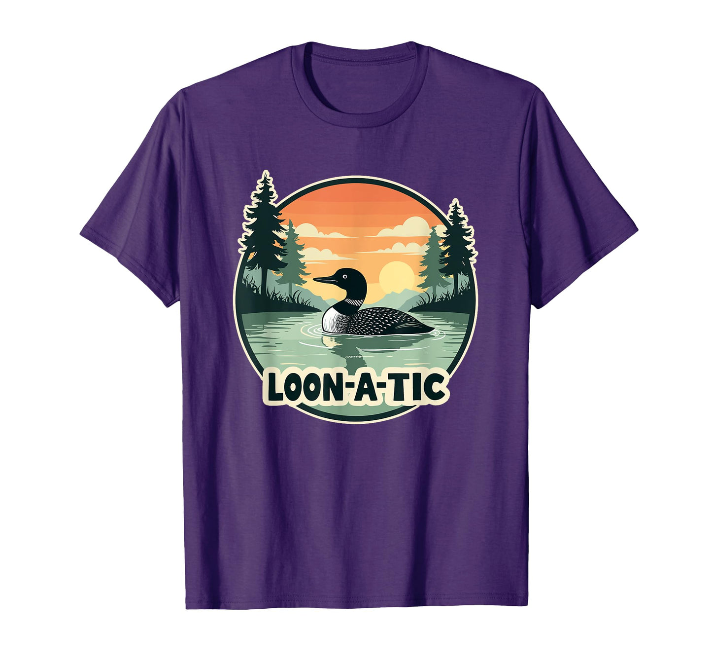 Loon-A-Tic Bird Spirit Animal T-Shirt
