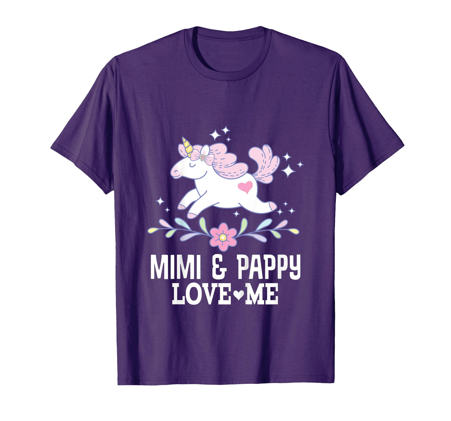 Mimi And Pappy Granddaughter Unicorn T-Shirt