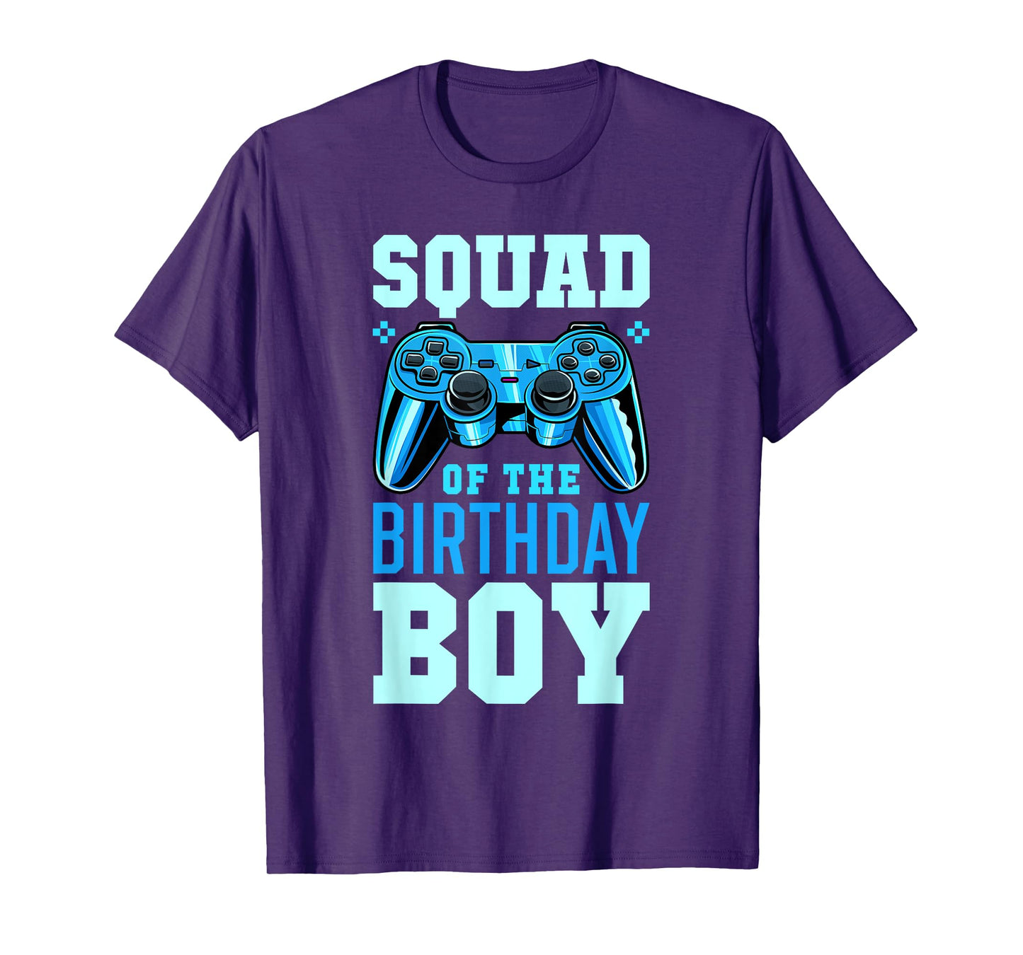 Squad of the Birthday Boy Matching Video Gamer Birthday T-Shirt