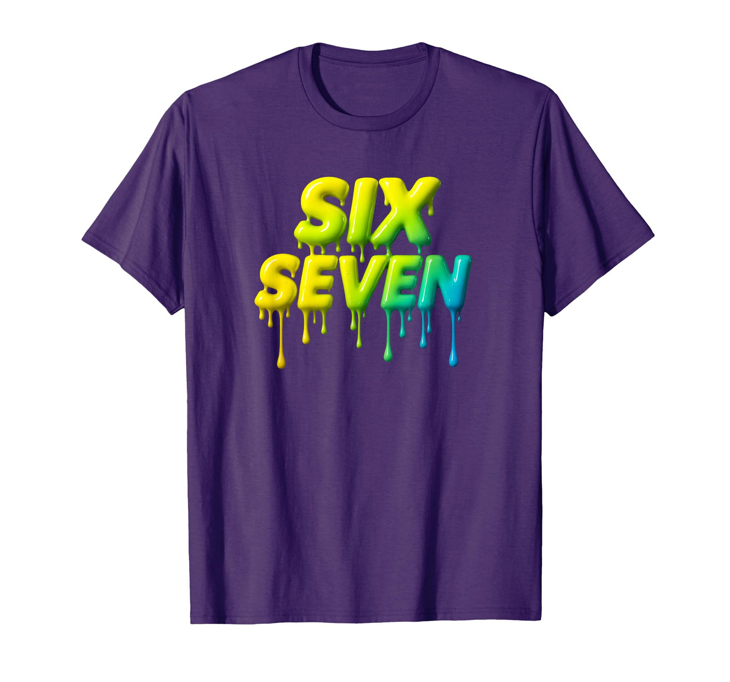 Six Seven 67 Meme for Gen Alpha Kids and Adults 6 7 T-Shirt