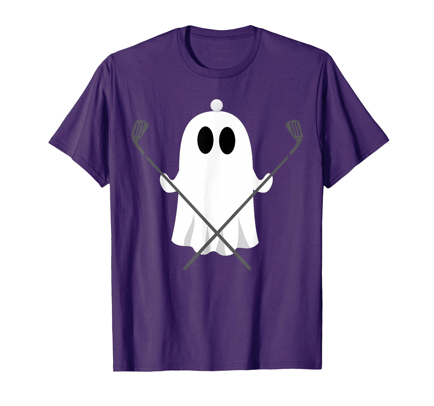 Golfer Halloween Funny Ghost Costume T-Shirt