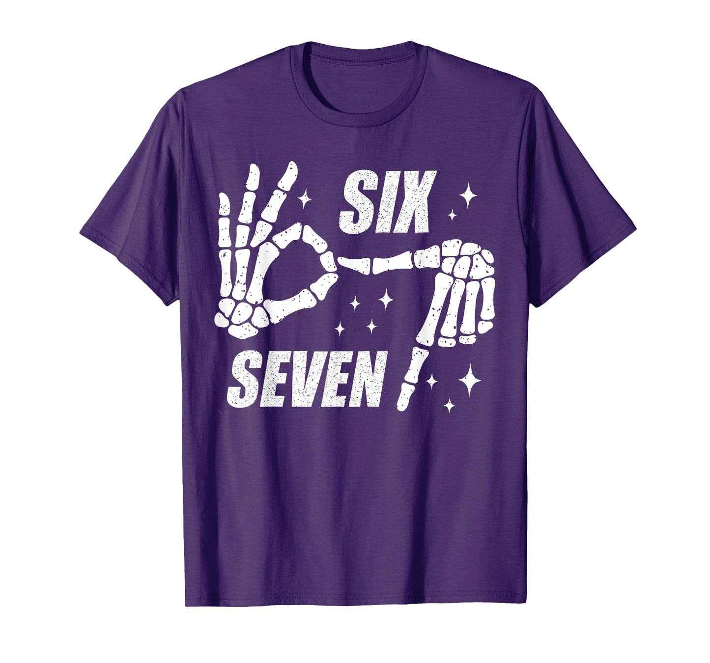 Cool Six Seven Number Gen Alpha Slang 6 7 Trending Meme T-Shirt