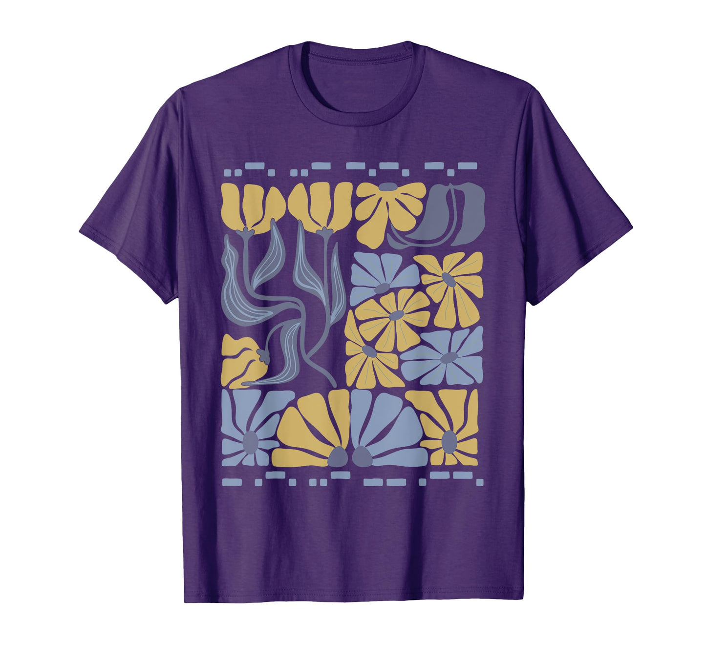 Morse Code 8647 Subtle Anti Trump 86 47 Floral Boho Style T-Shirt