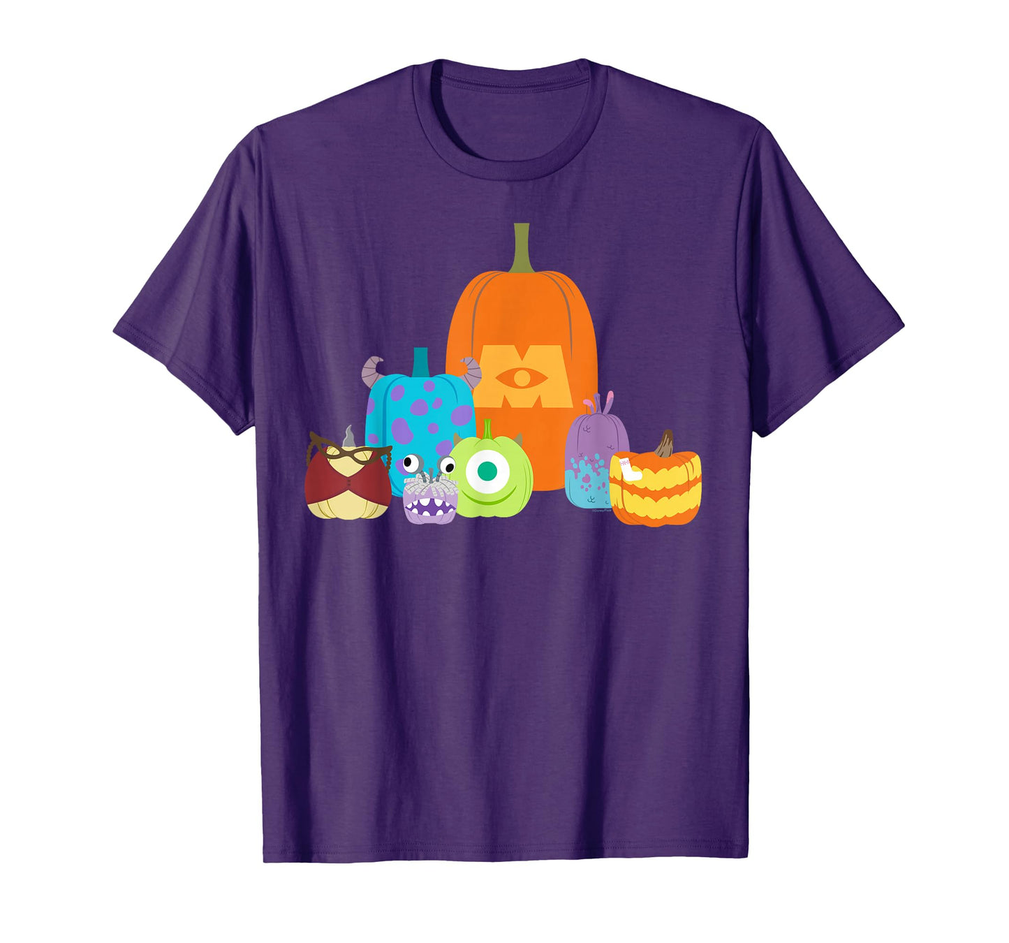 Disney and Pixar's Monsters, Inc. Halloween Pumpkin Group T-Shirt