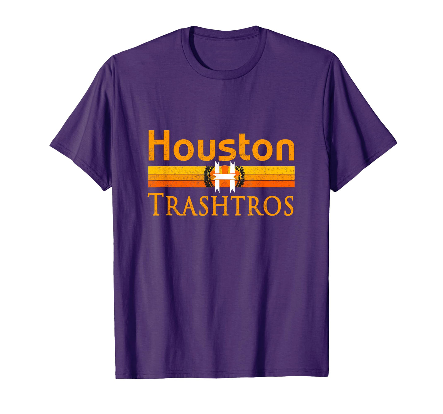 Houston Trashtros Asterisks Cheated in 2017 Funny Baseball T-Shirt