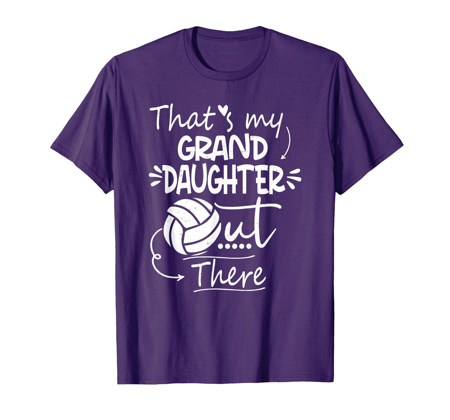 That's My Granddaughter Out There Volleyball For Grandma T-Shirt