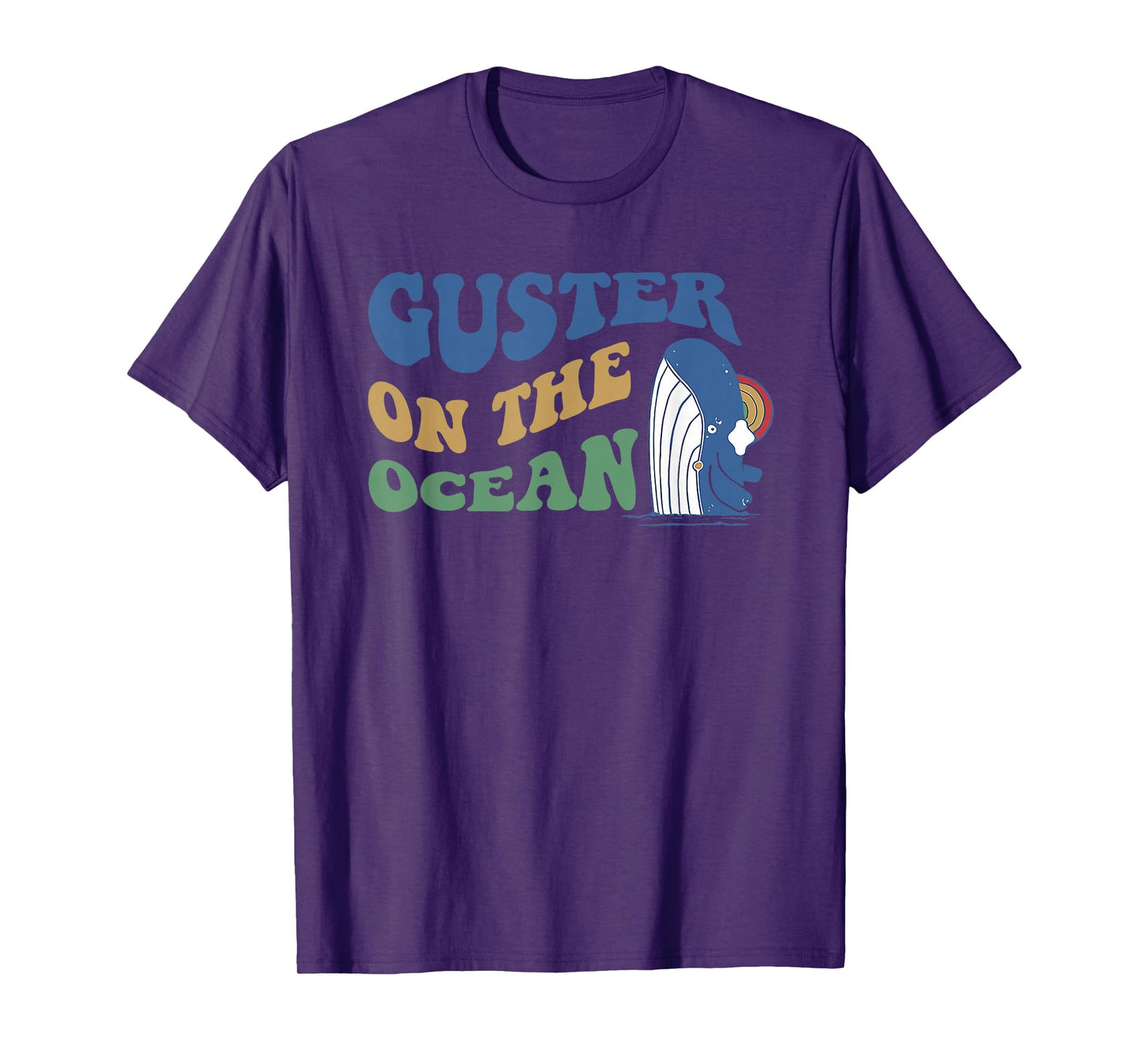 Guster On The Ocean Dolphin Groovy Quote T-Shirt