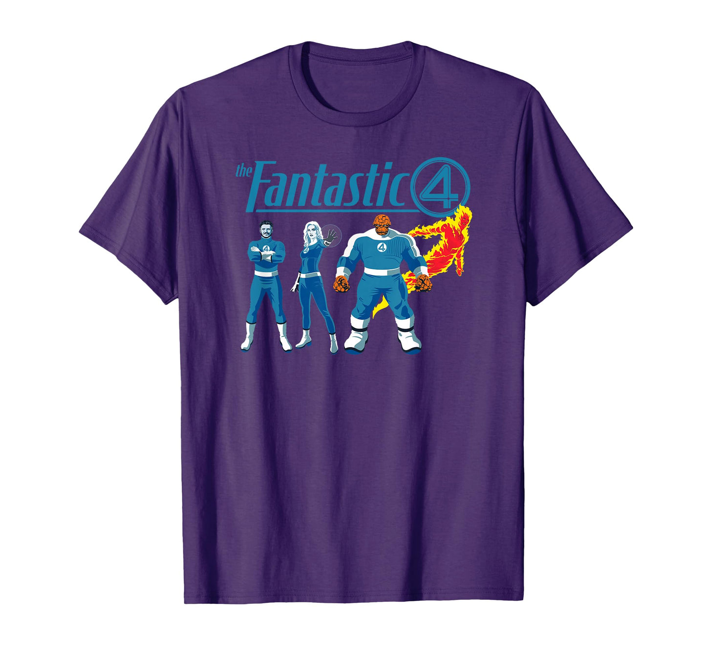 Marvel Studios The Fantastic Four: First Steps Team Together T-Shirt
