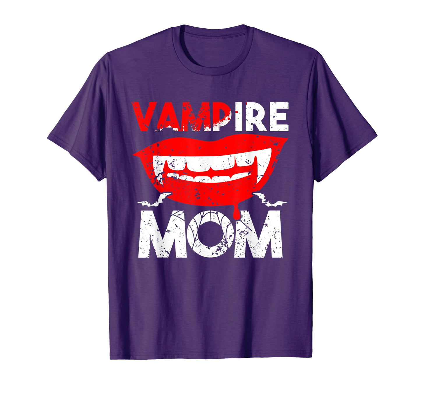 Vampire Mom Scary Halloween Mother Halloween Family Party T-Shirt