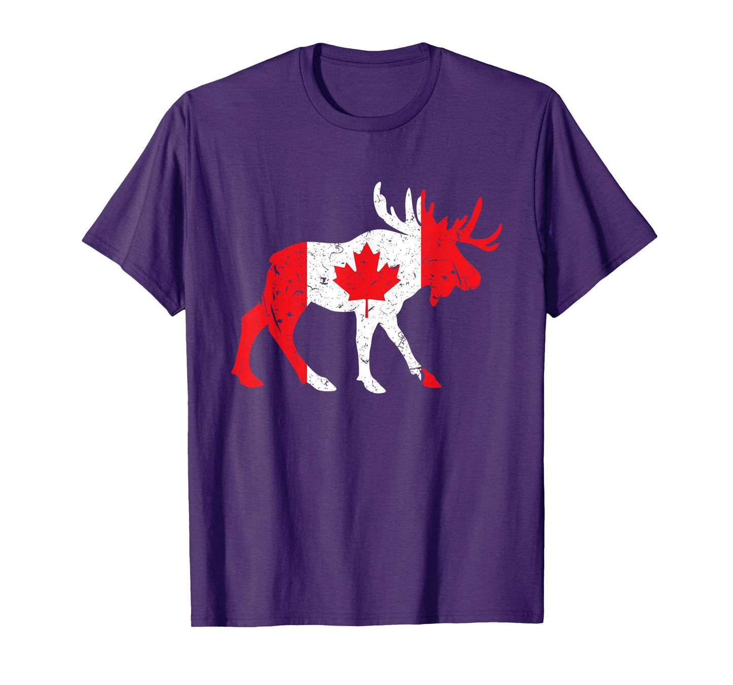 Maple Leaf Animal Canadian Flag Canada T-Shirt