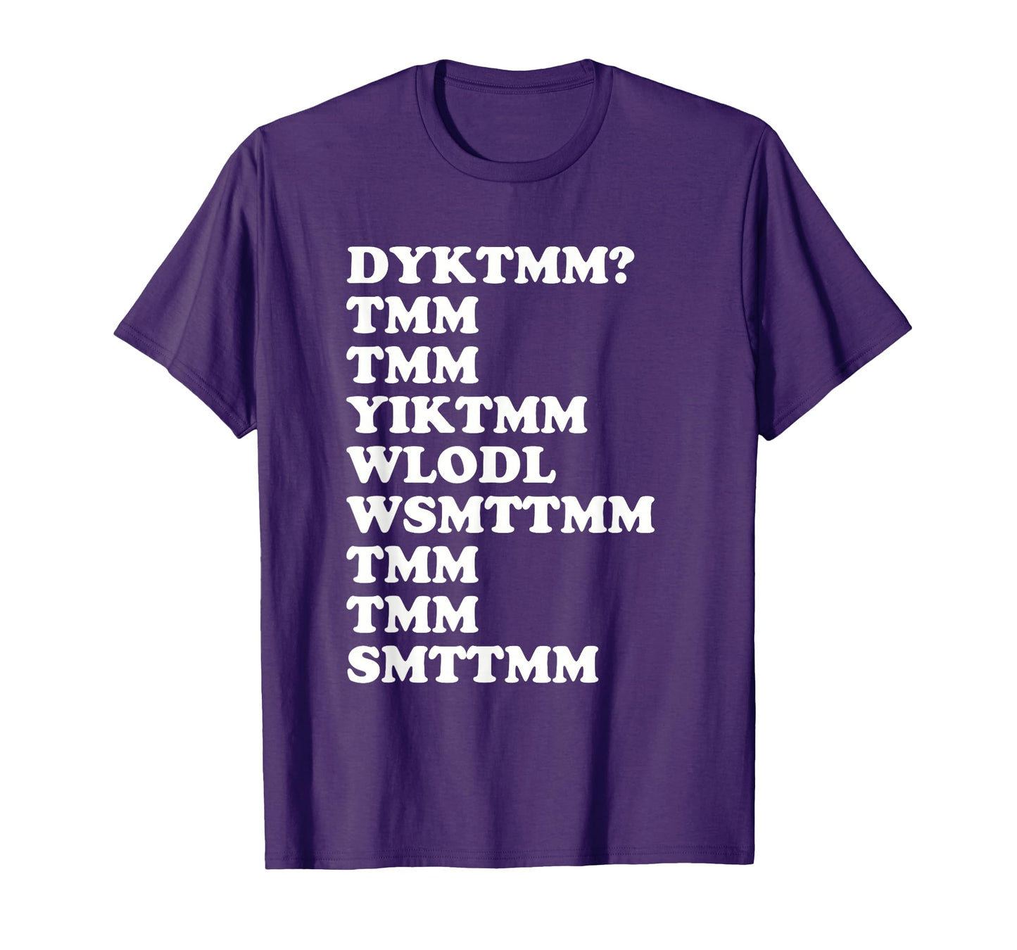 Do You Know The Muffin Man DYKTMM Nostalgic Saying Quote T-Shirt