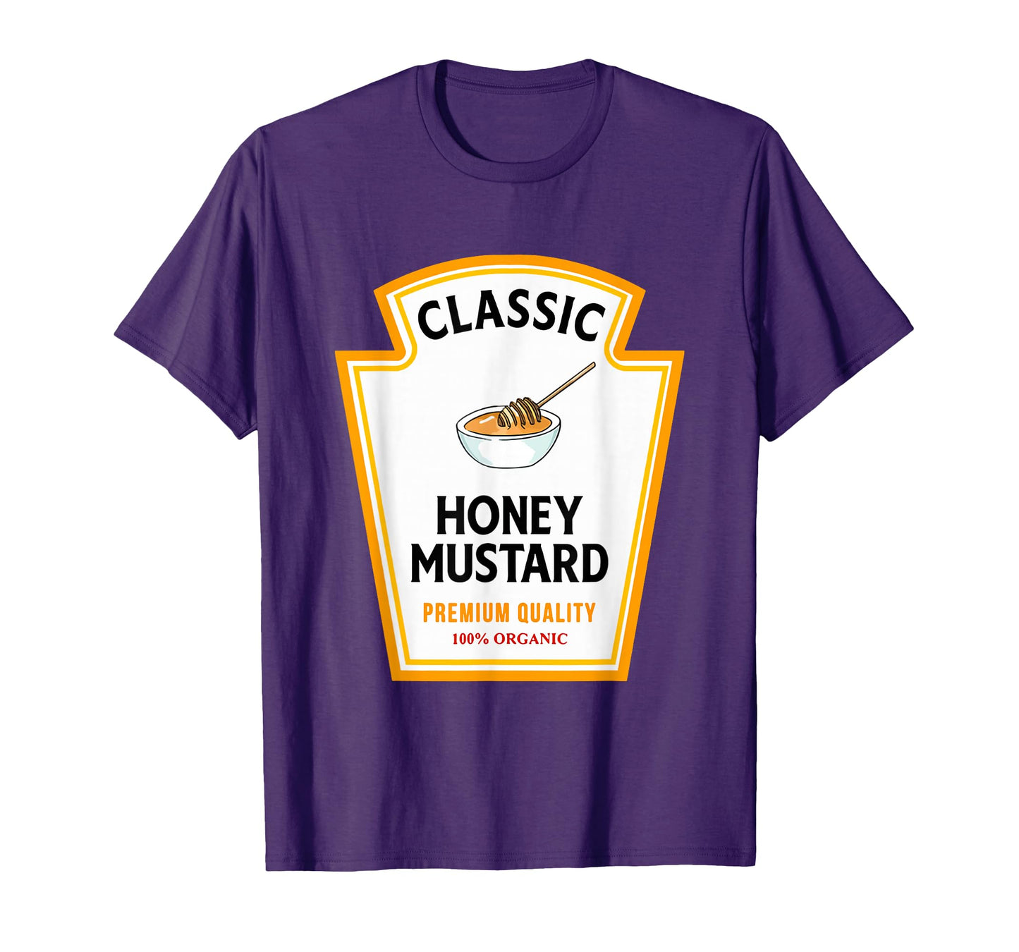 Cute Group Condiments Family Halloween Costume Honey Mustard T-Shirt