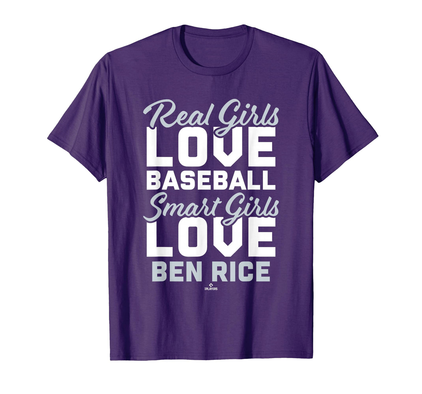Smart Girls Love Ben Rice New York Baseball MLBPA T-Shirt
