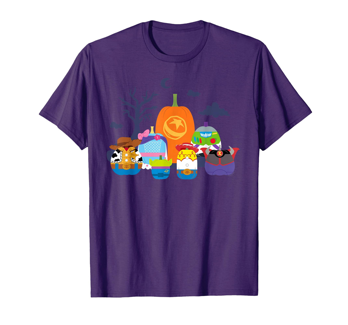 Disney and Pixar's Toy Story Halloween Pumpkin Group T-Shirt