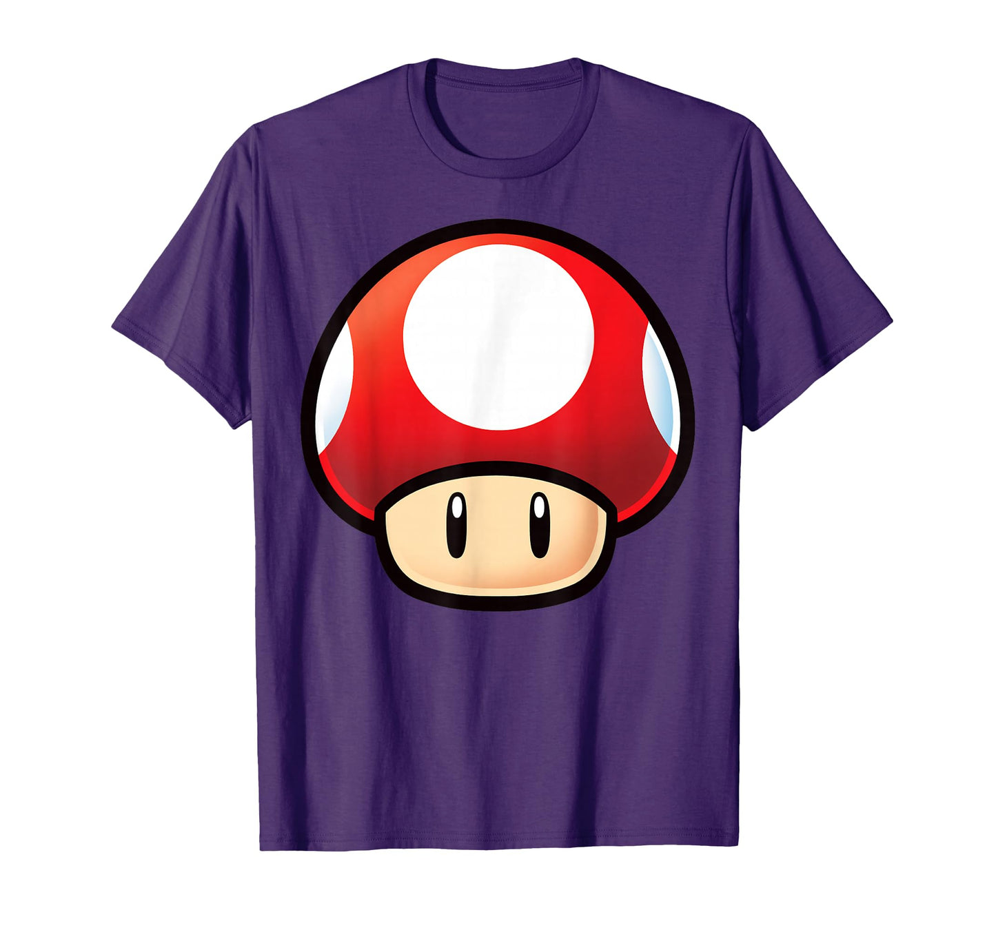 Super Mario Red Mushroom Big Face T-Shirt