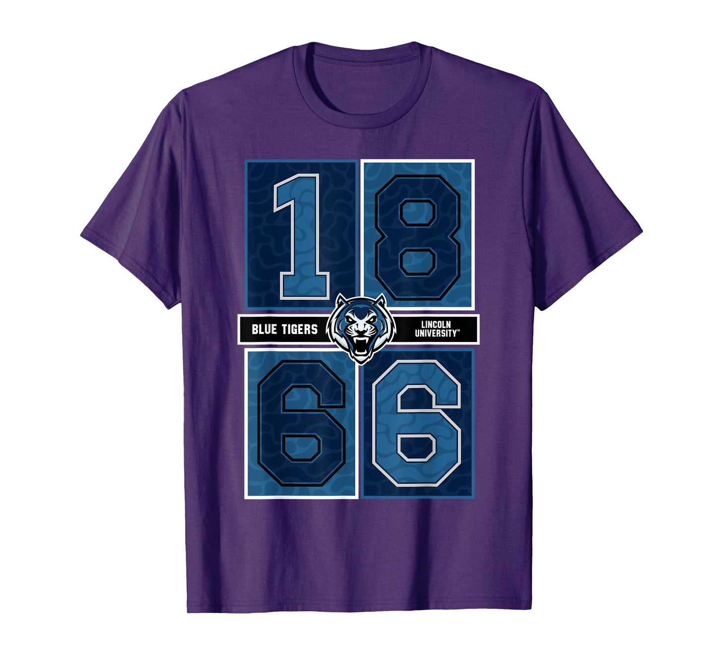 Lincoln University of Missouri - Blue Tigers Concrete Date T-Shirt