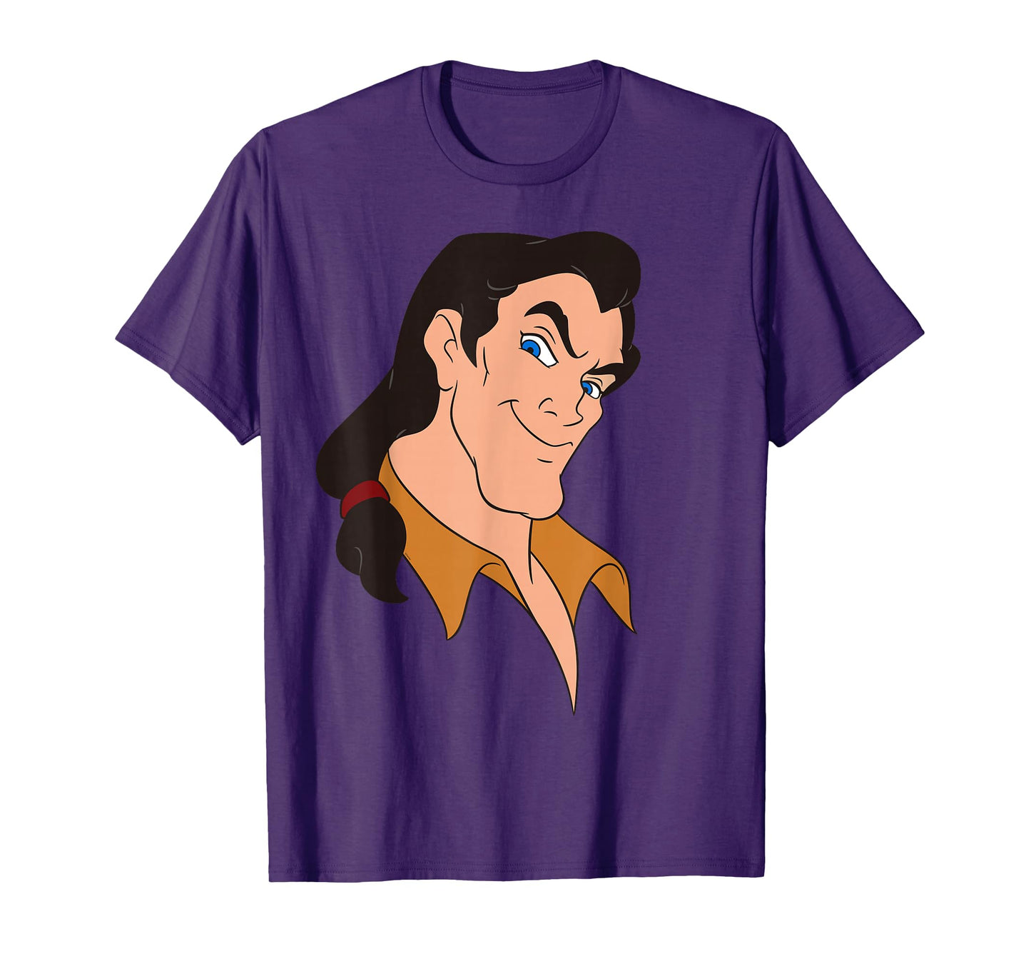 Disney Villains Gaston Beauty and the Beast Big Face Costume T-Shirt