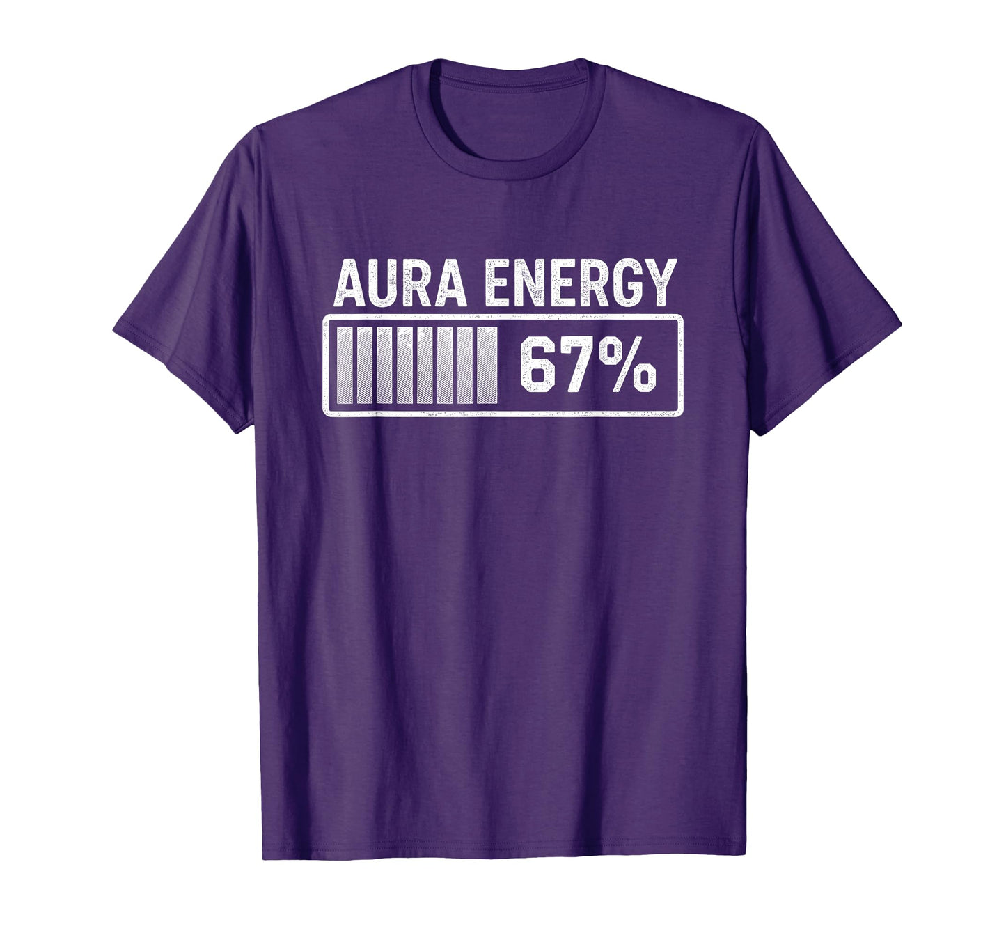 Aura at 67 Funny Six Seven Meme Gen Alpha Slang T-Shirt