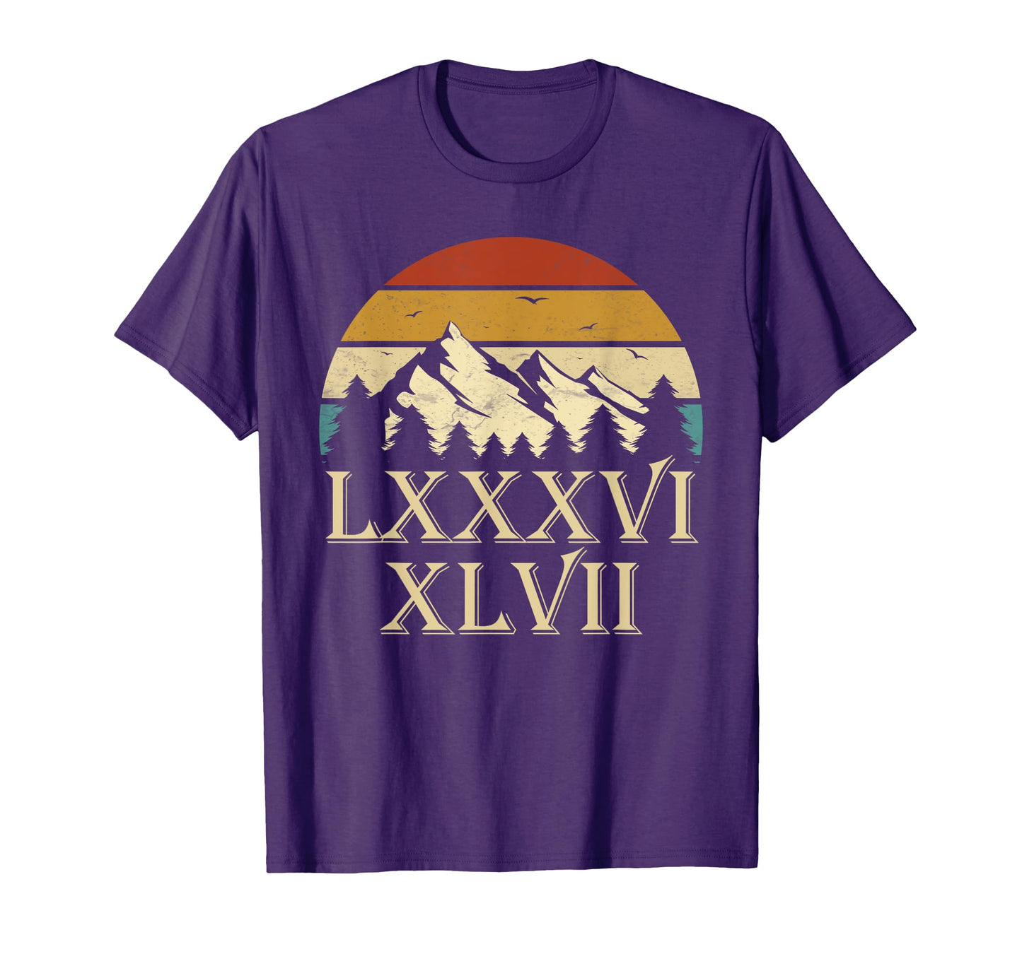 86 47 Roman Numerals LXXXVI XLVII 8647 T-Shirt