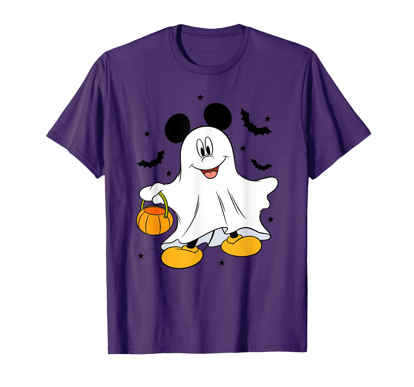 Disney Mickey and Friends Halloween Ghost Mickey Mouse T-Shirt