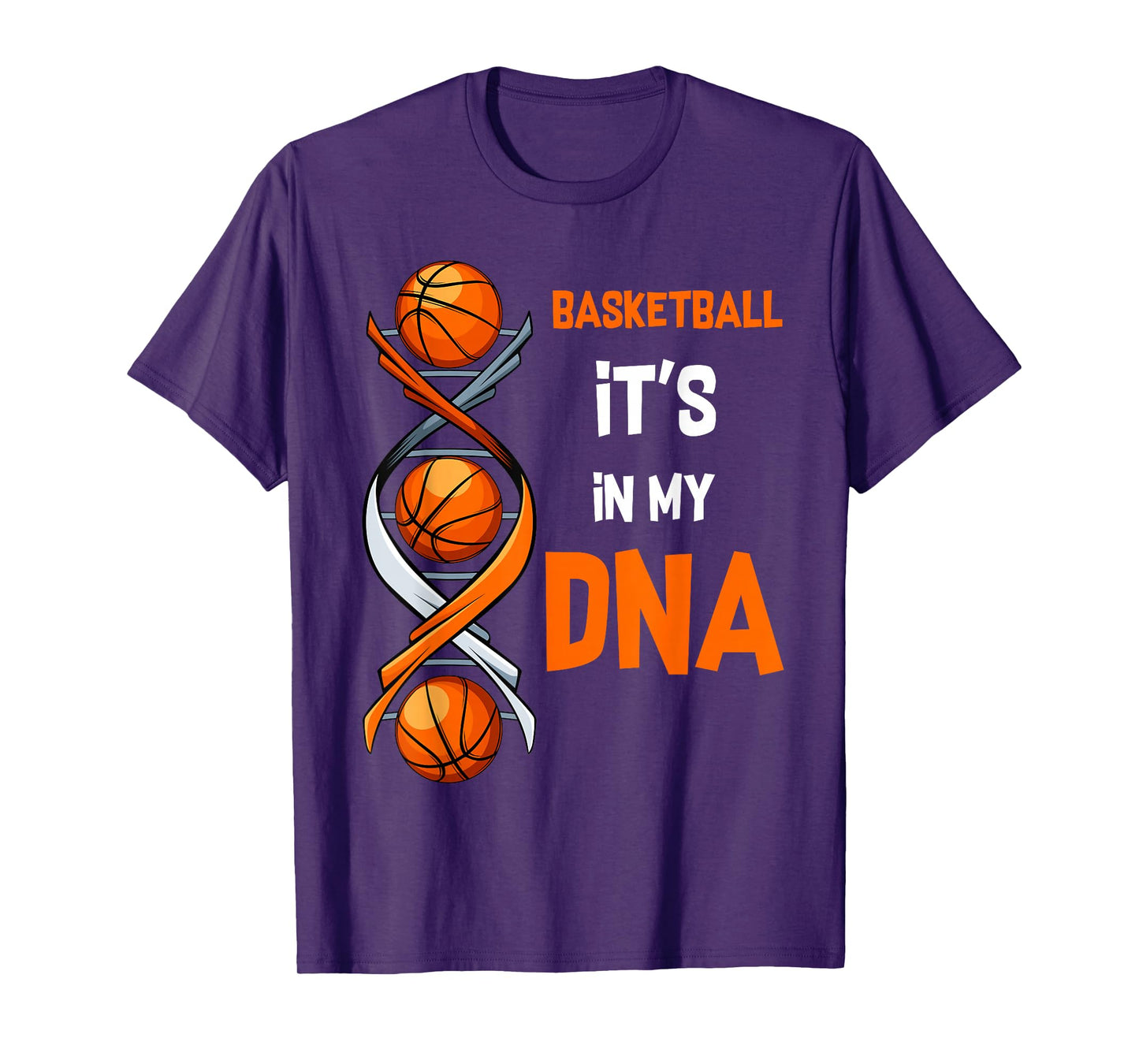 Basketball It's In My DNA Ball Sports Training Gift Idea T-Shirt