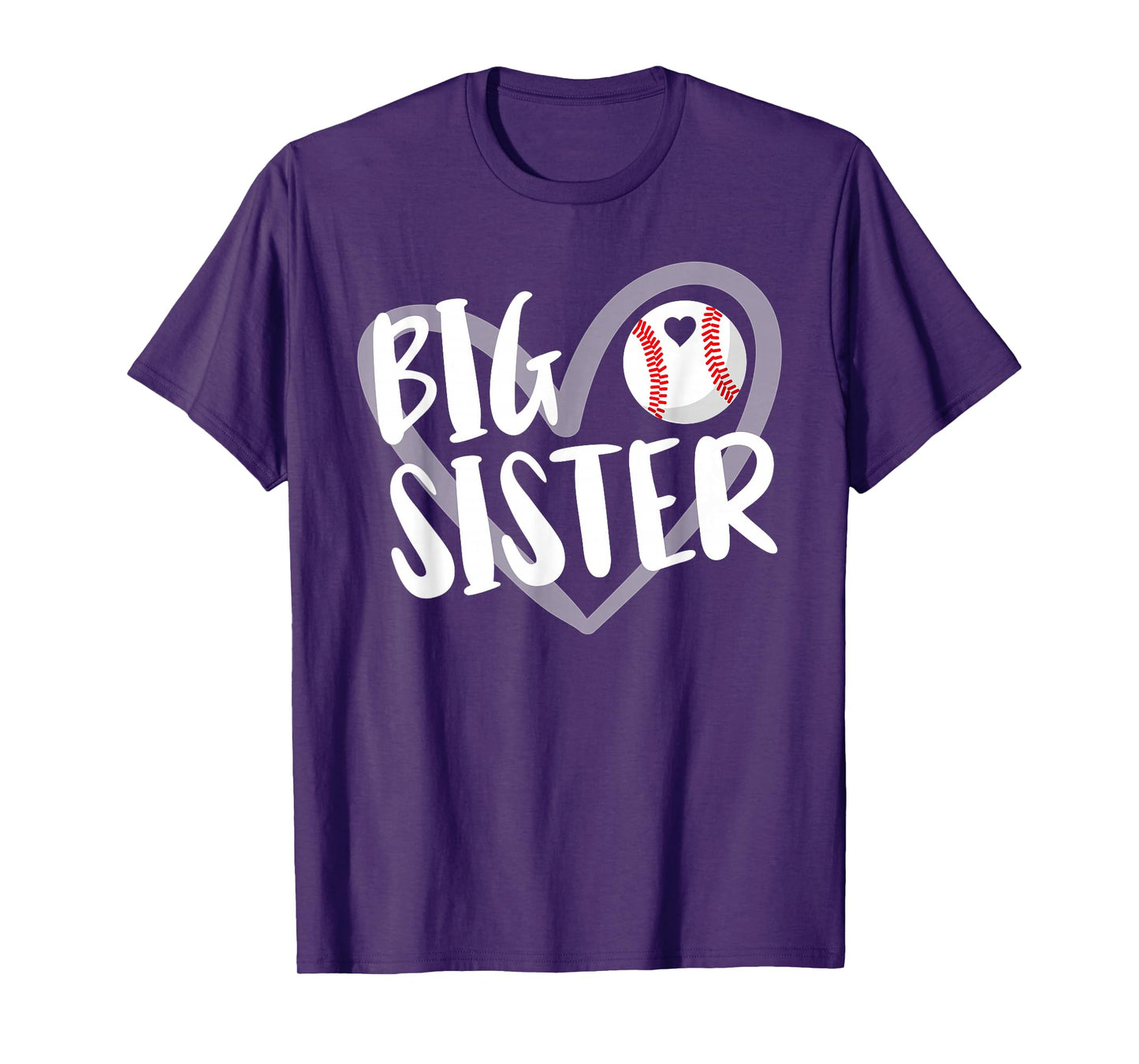 Baseball Big Sister T-Shirt