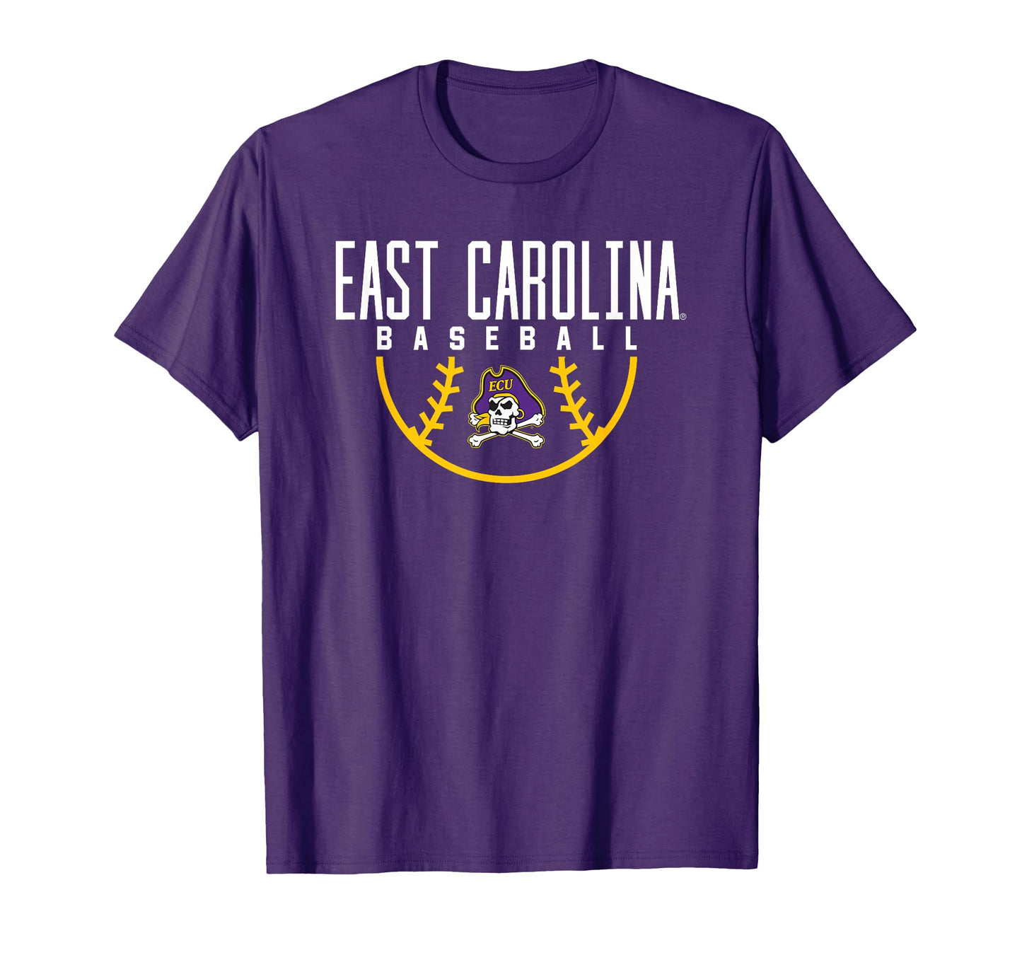 East Carolina University ECU Pirates Baseball Arch T-Shirt