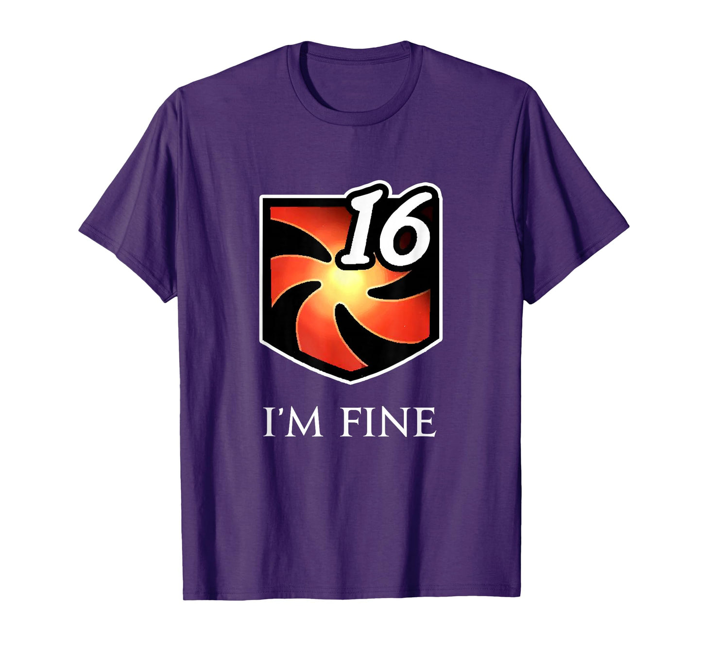 I'm fine - Vulnerability Stacks Fantasy MMORPG T-Shirt