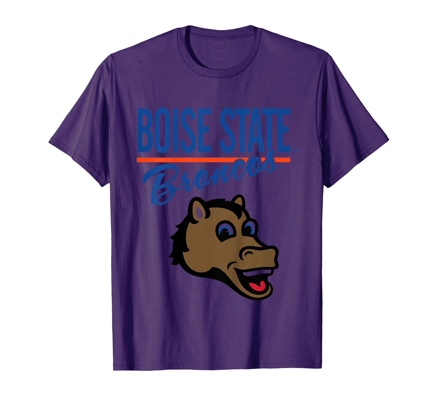 Kids Boise State Broncos Kid's Mascot White Officially Licensed T-Shirt