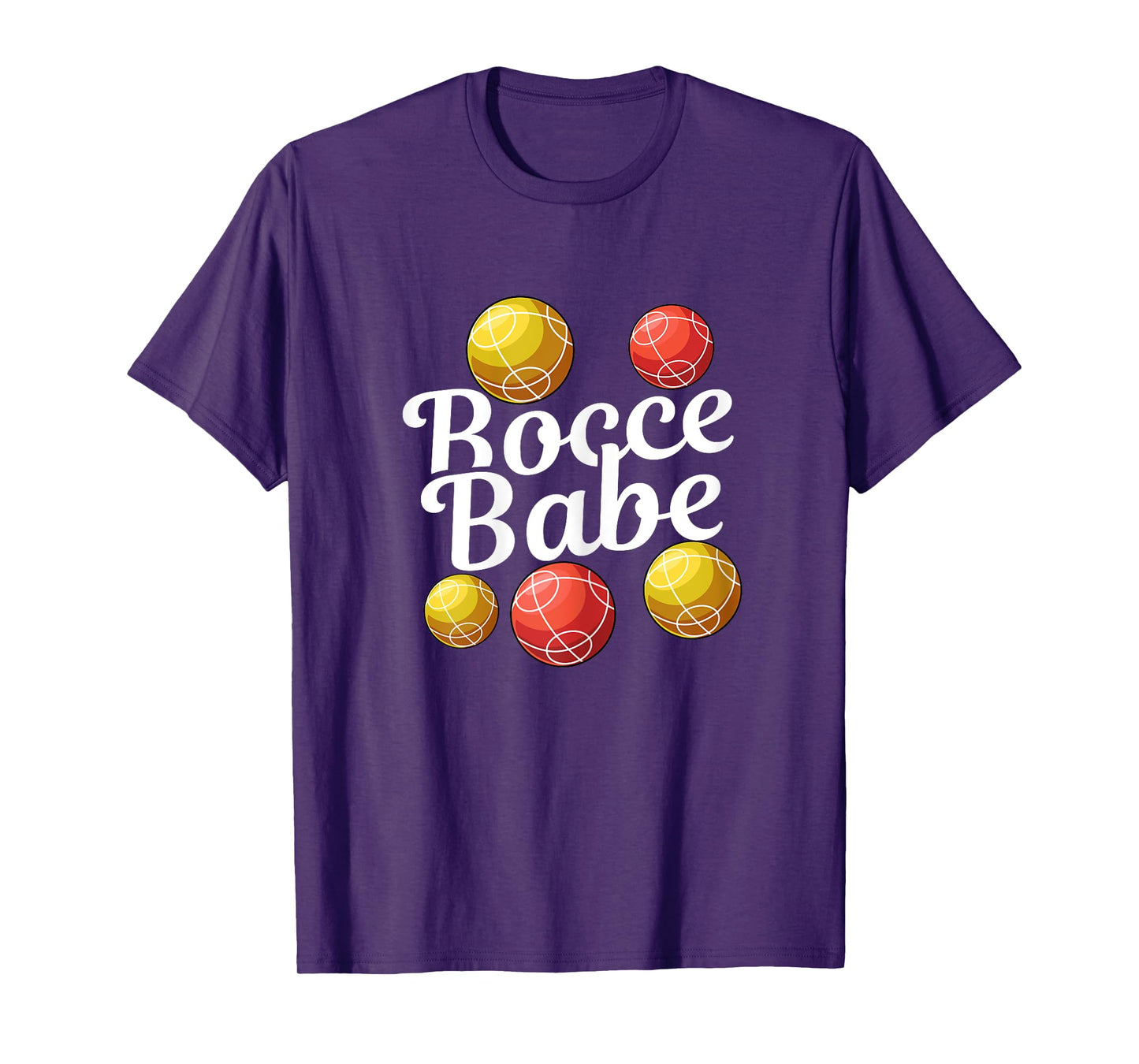 Bocce Ball Gift - Fun Yard Game - Bocce Babe T-Shirt