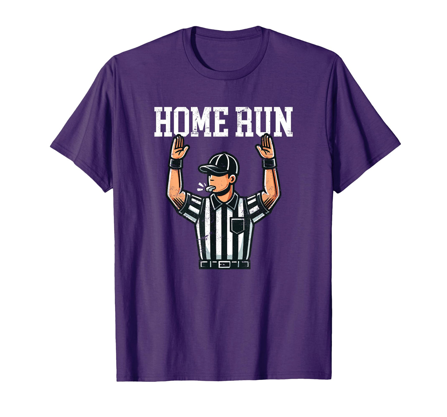 HOME RUN Funny Baseball Football Mash-Up T-Shirt