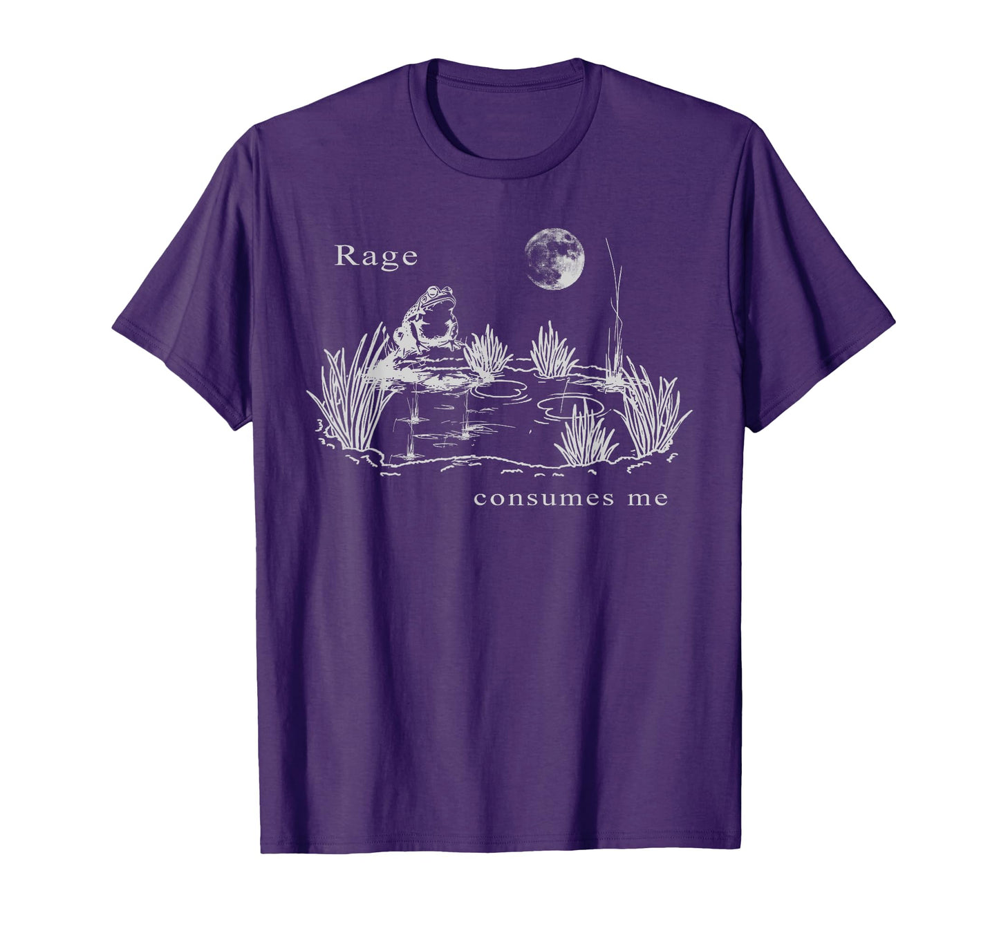 rage consumes me frog funny Vintage Frog nature T-Shirt