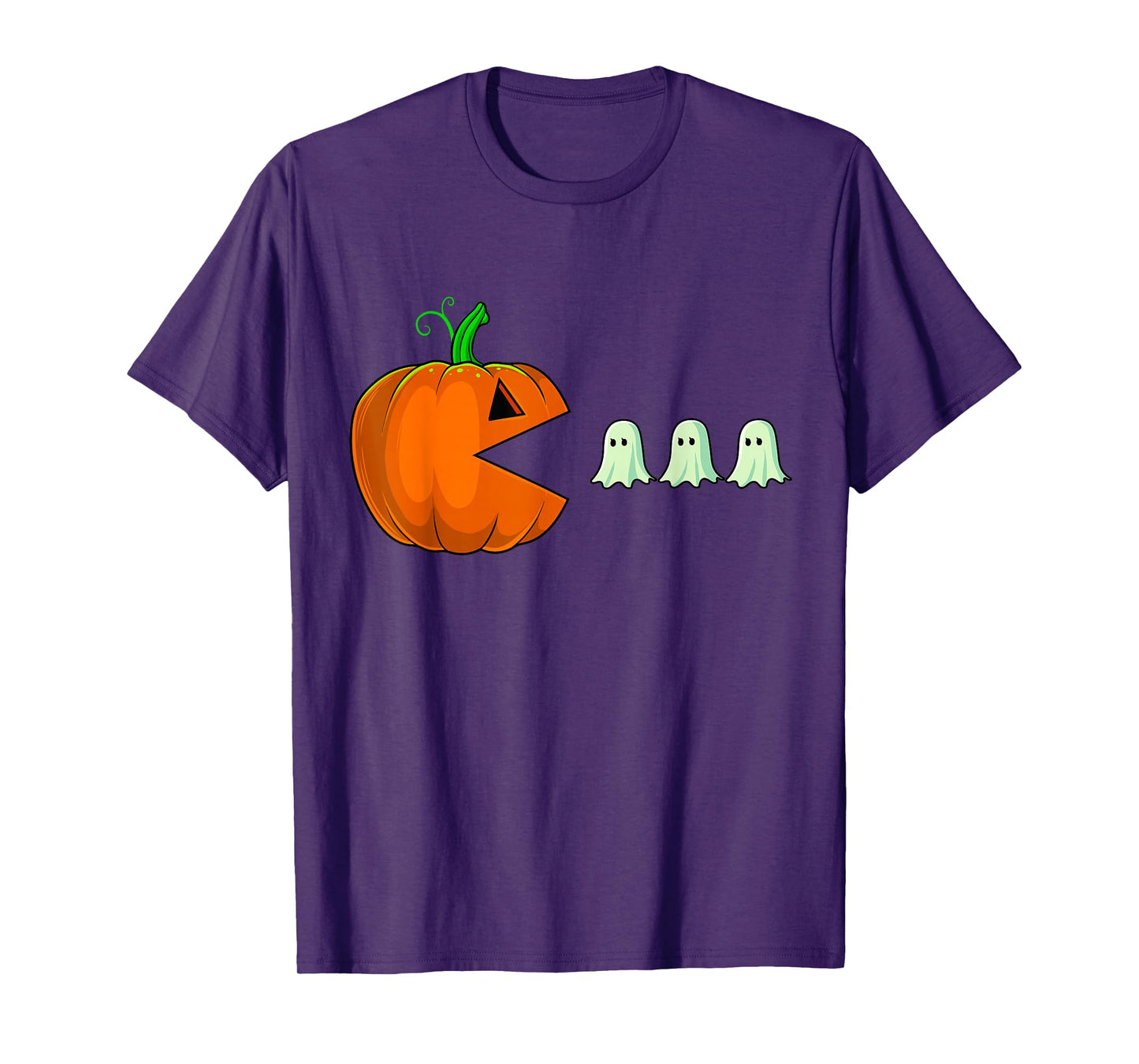 Halloween Pumpkin Funny Ghosts Boys Kids Women Men T-Shirt