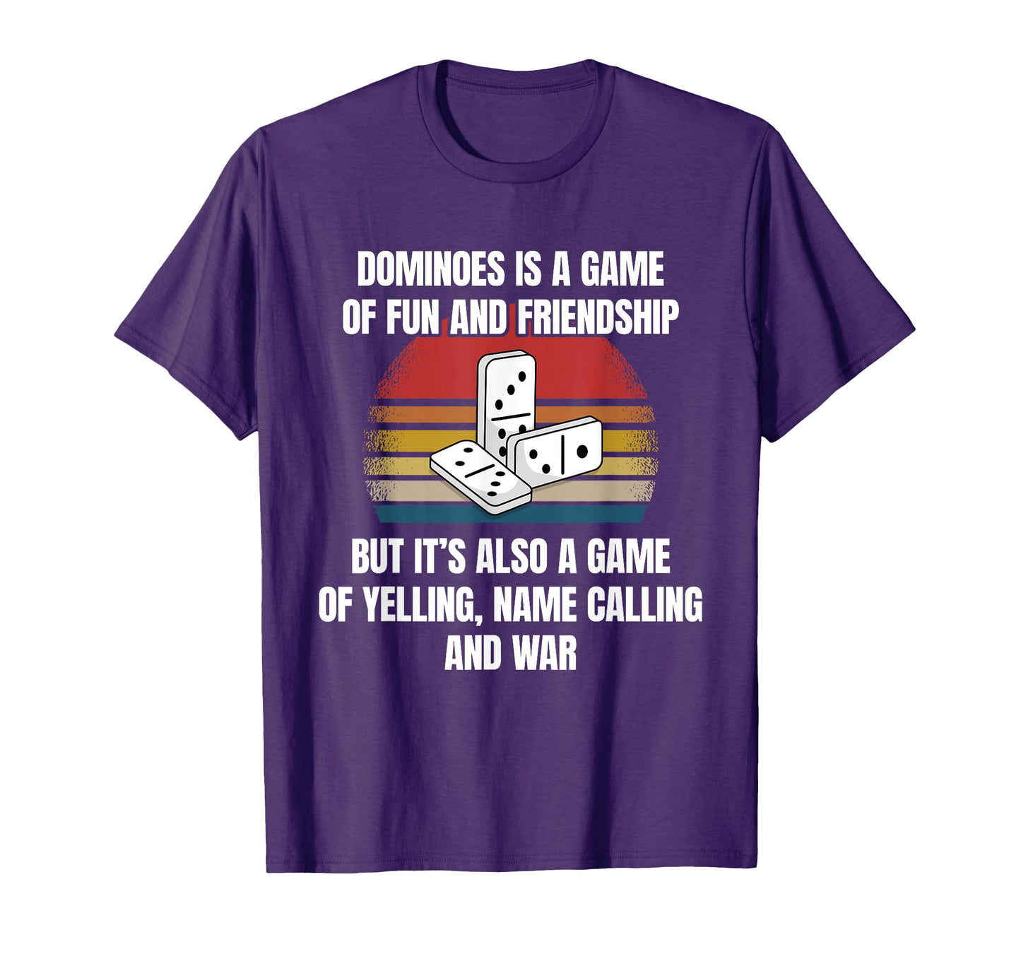 Dominoes Game Domino Hobby Funny Saying Bad Loser Quote T-Shirt