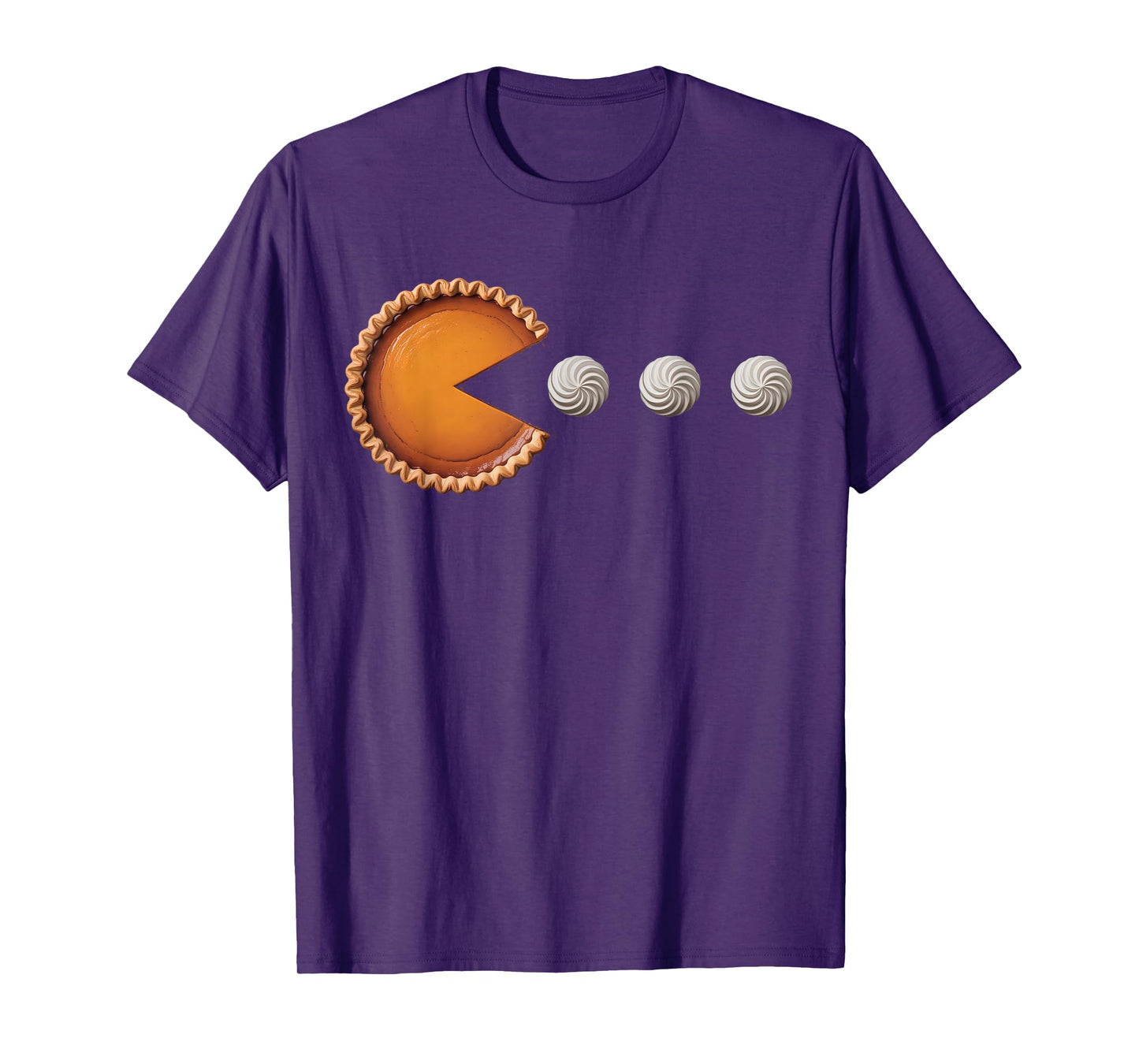Funny Pumpkin Pie Thanksgiving Shirts Gamers Men Boys Kids T-Shirt