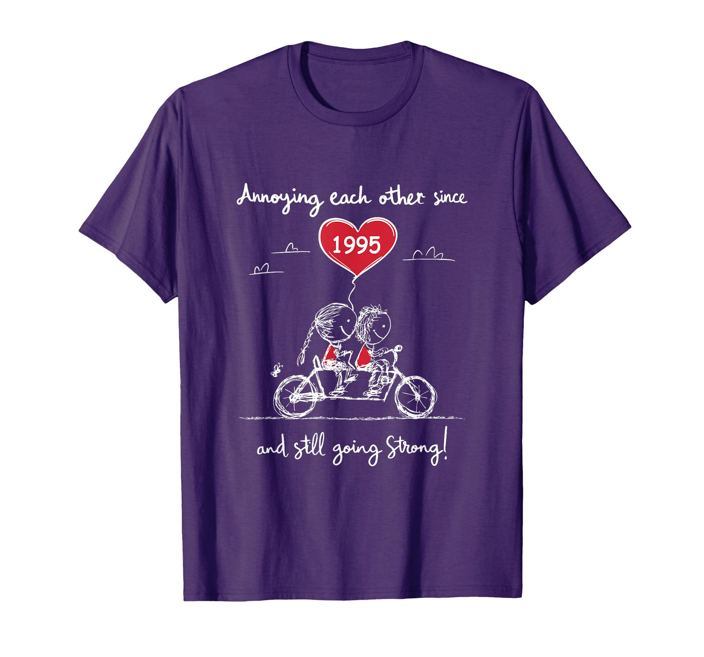 Annoying Each Other Since 1995 Couple Wedding Anniversary T-Shirt