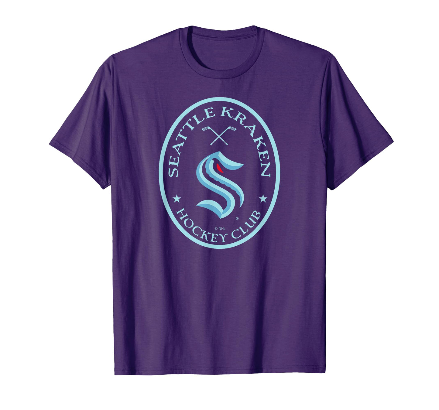 Seattle Kraken Iconic Navy Officially Licensed T-Shirt