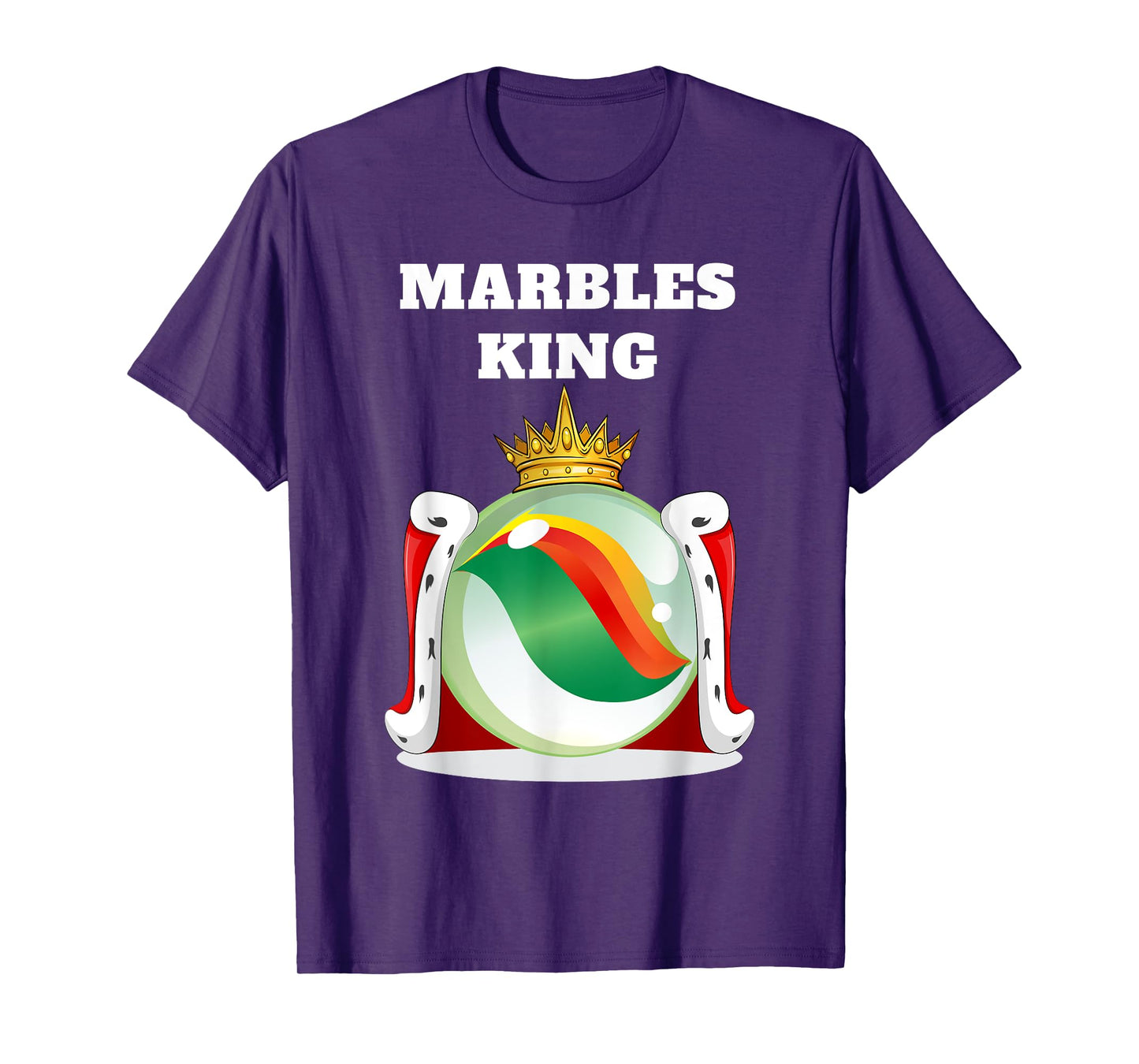 Marbles King | Boys Marbles Tshirt | Mens Marbles T-Shirt