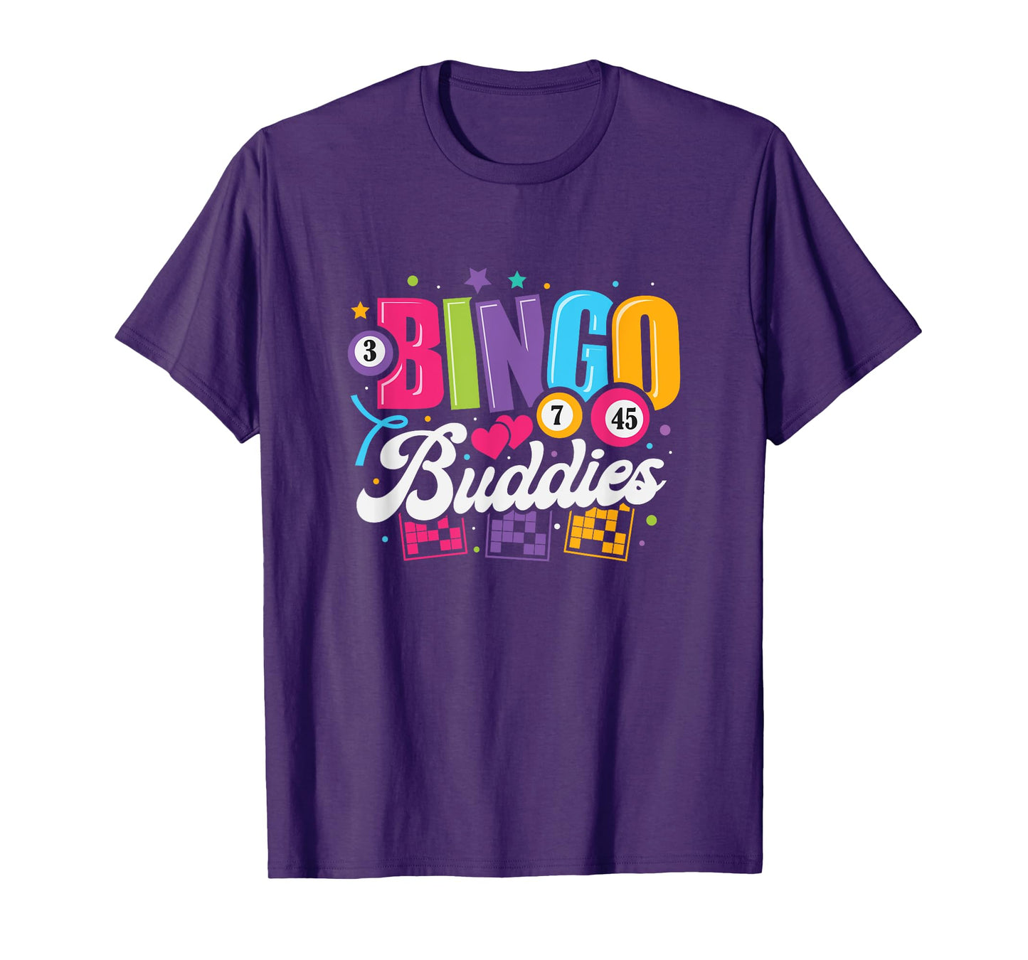 Bingo Buddies Shirt Lucky Game Players Funny Men Women Kids T-Shirt