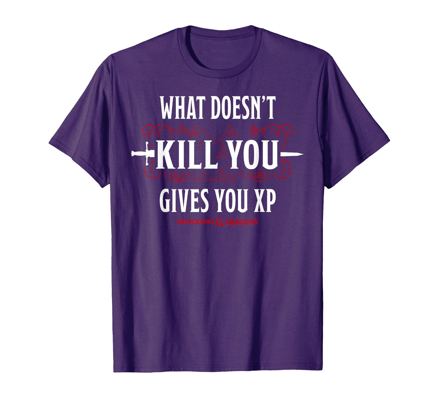 Dungeons & Dragons What Doesn't Kill You Gives You XP T-Shirt