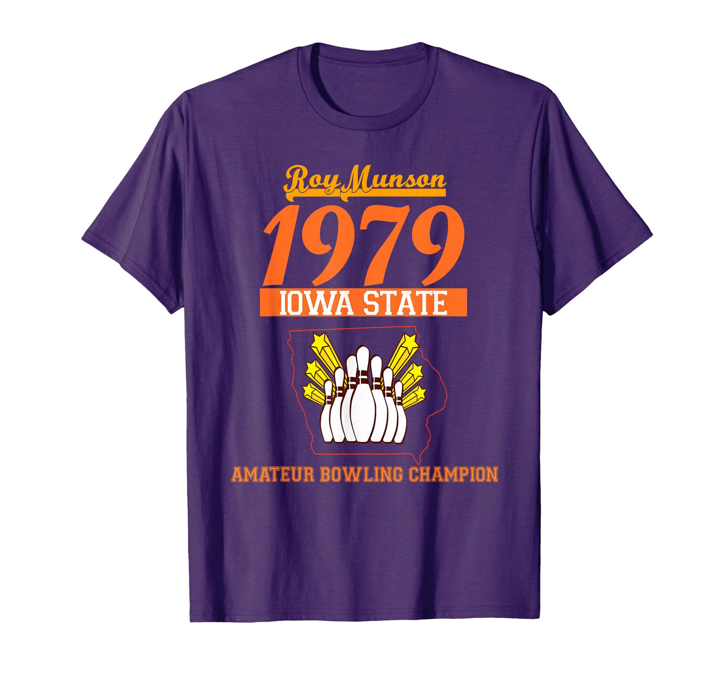 Funny Roy Munson king pin bowling t shirt T-Shirt