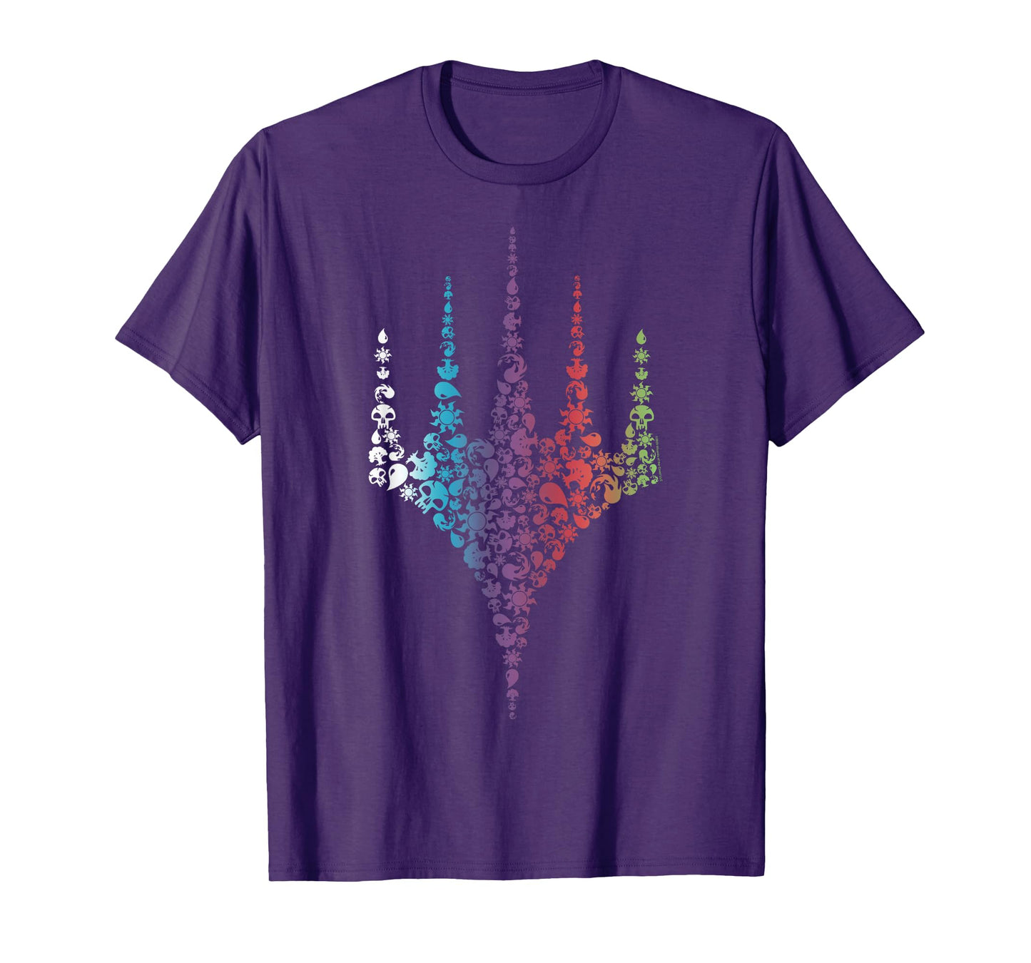 Magic: The Gathering Logo Rainbow Icons T-Shirt