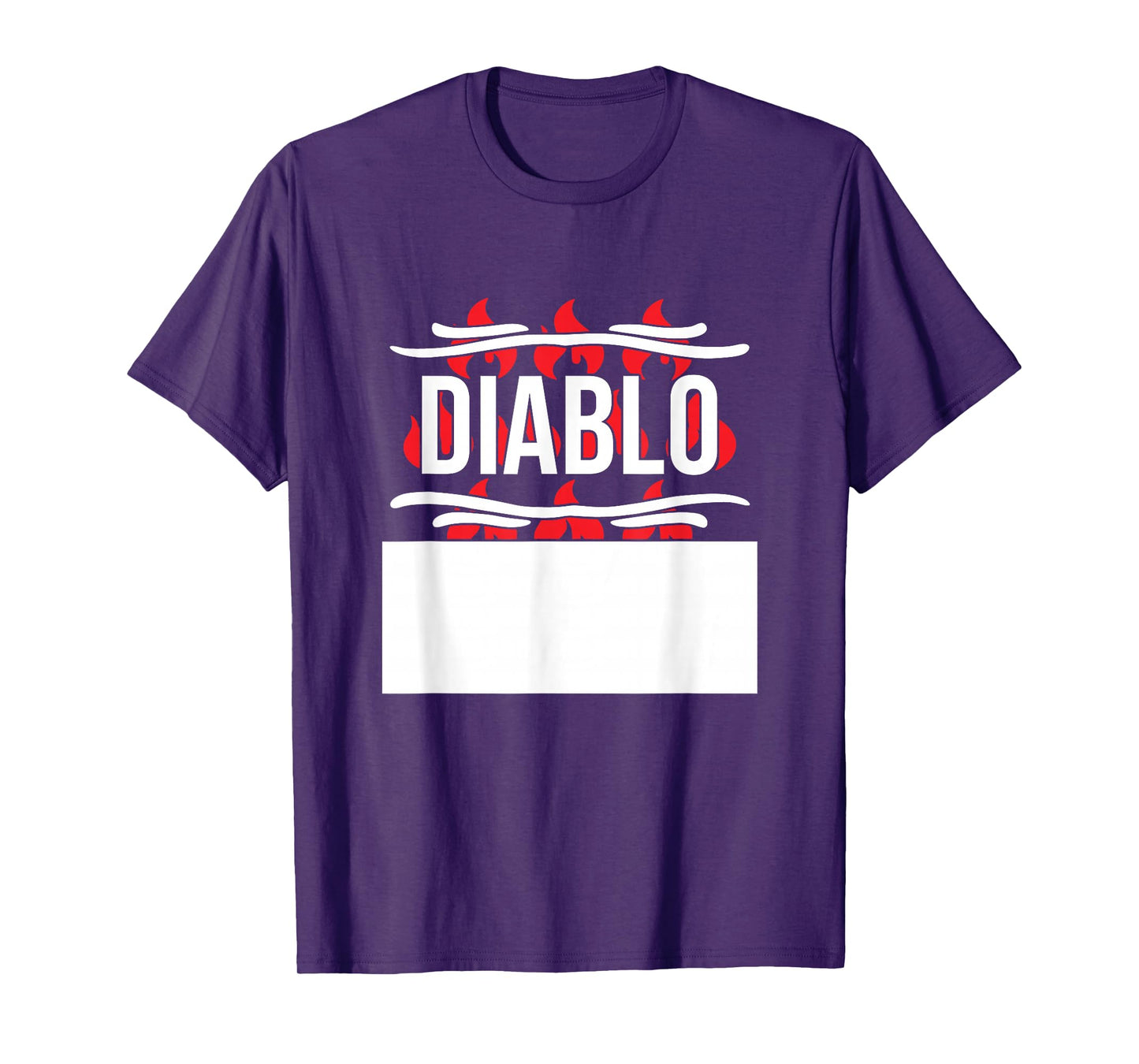 Blank Diablo Hot Sauce Group Costume T-Shirt