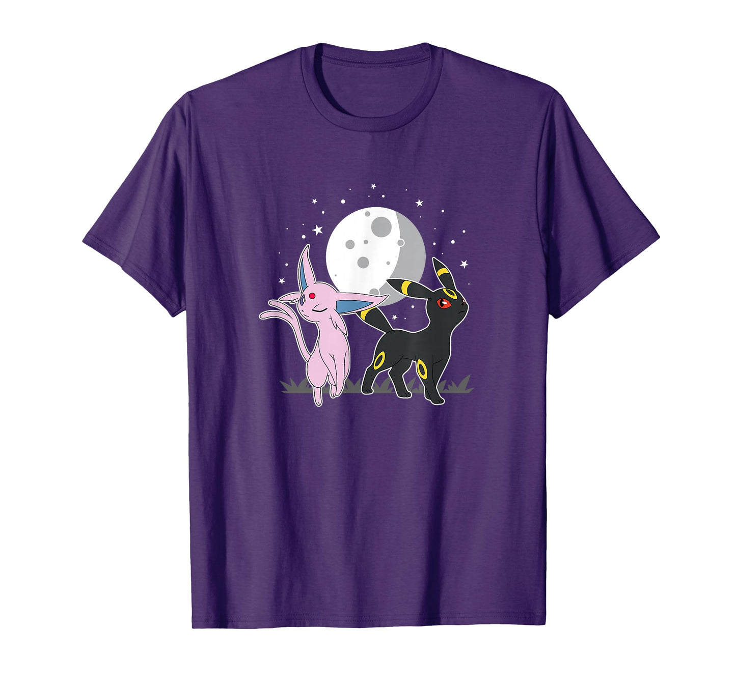 Pokémon - Celestial Espeon and Umbreon T-Shirt