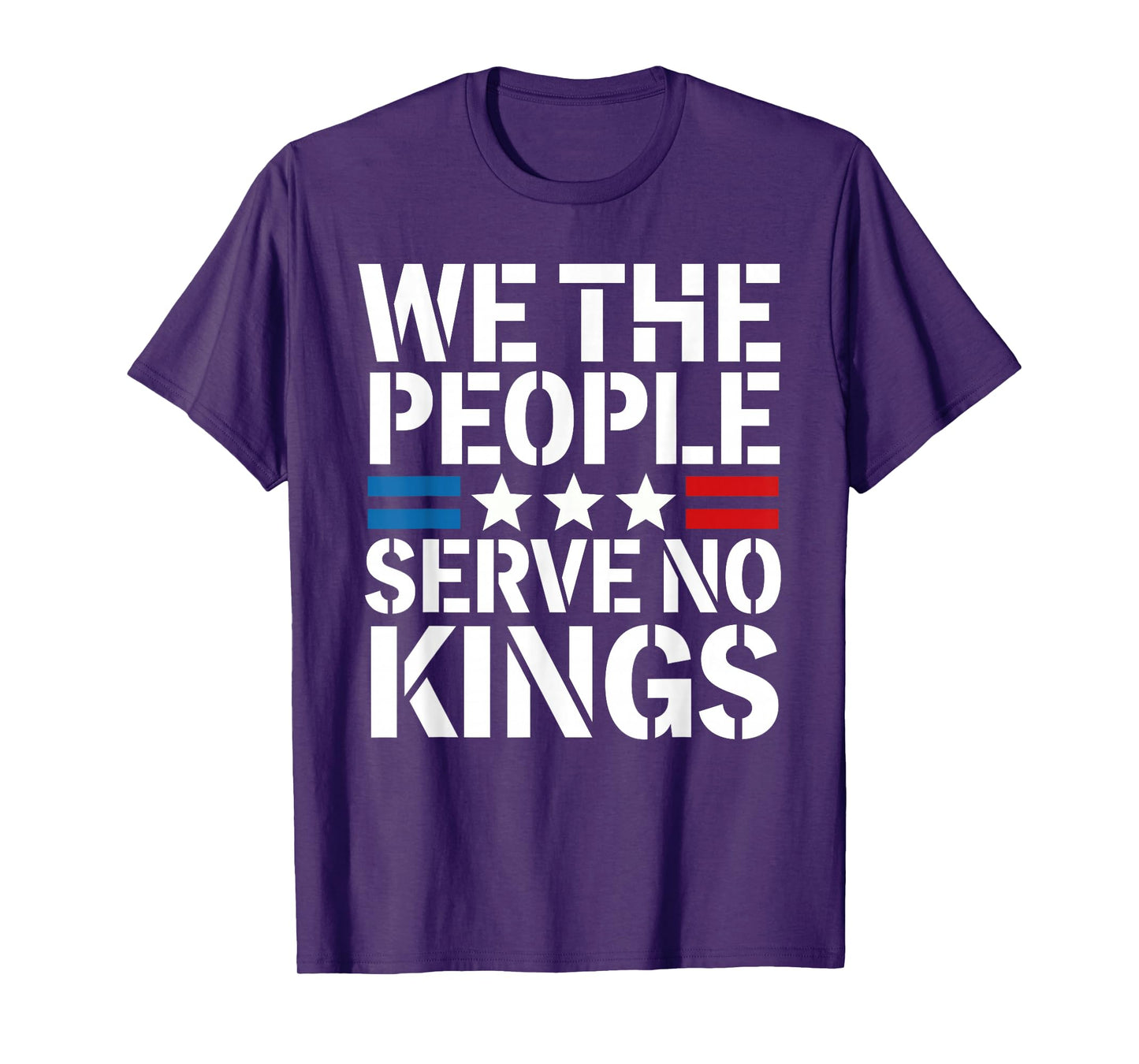 No King Patriotic Freedom America Flag Men Women Gifts T-Shirt
