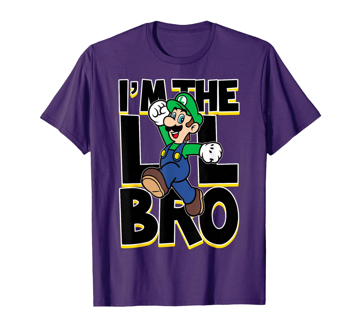 Super Mario Luigi I'm The Lil Bro T-Shirt