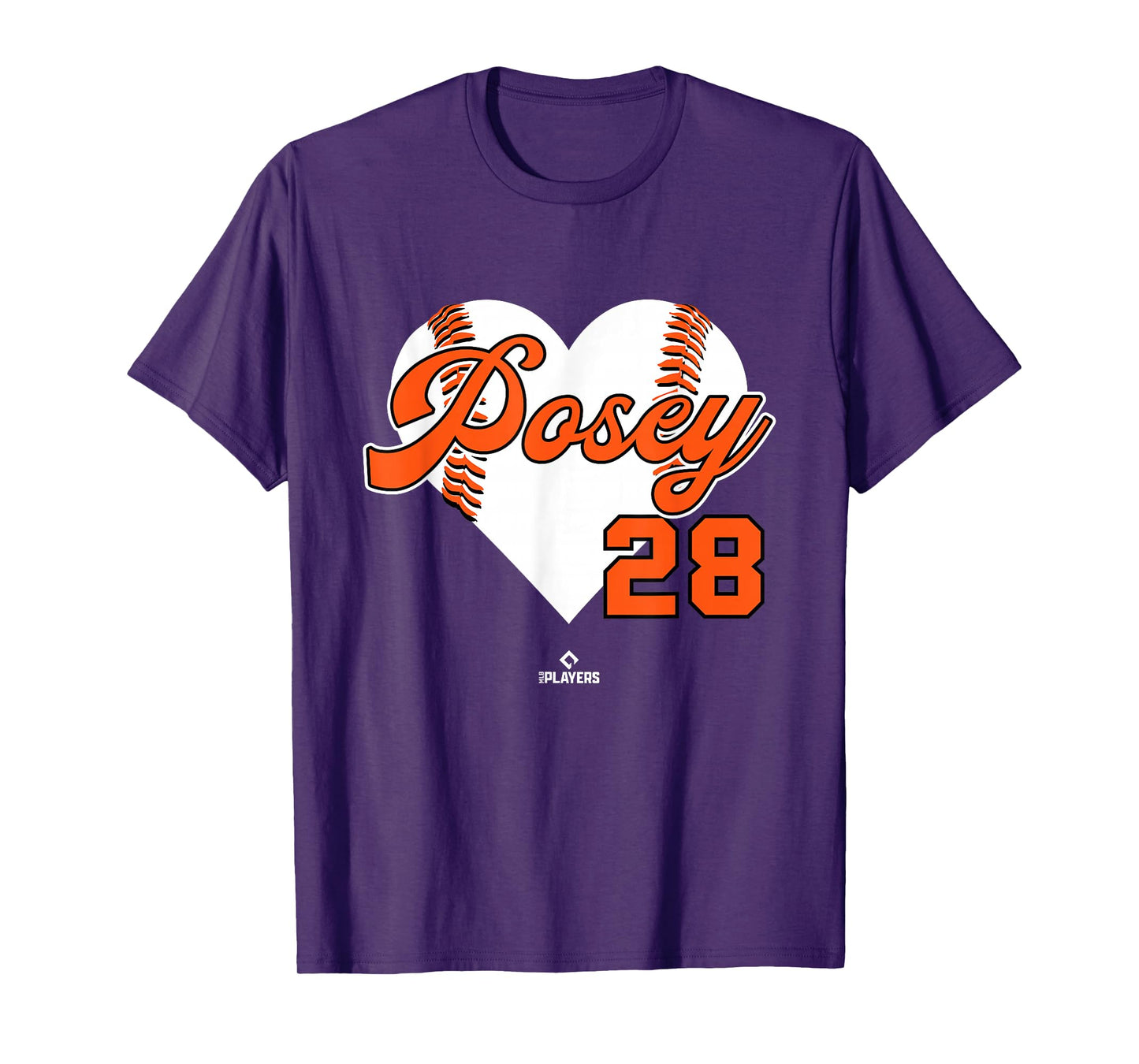 Baseball Heart Buster Posey San Francisco MLBPA T-Shirt