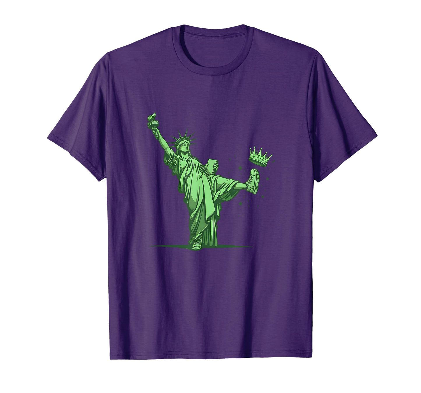 No Kings in America | Patriotic Political Design T-Shirt