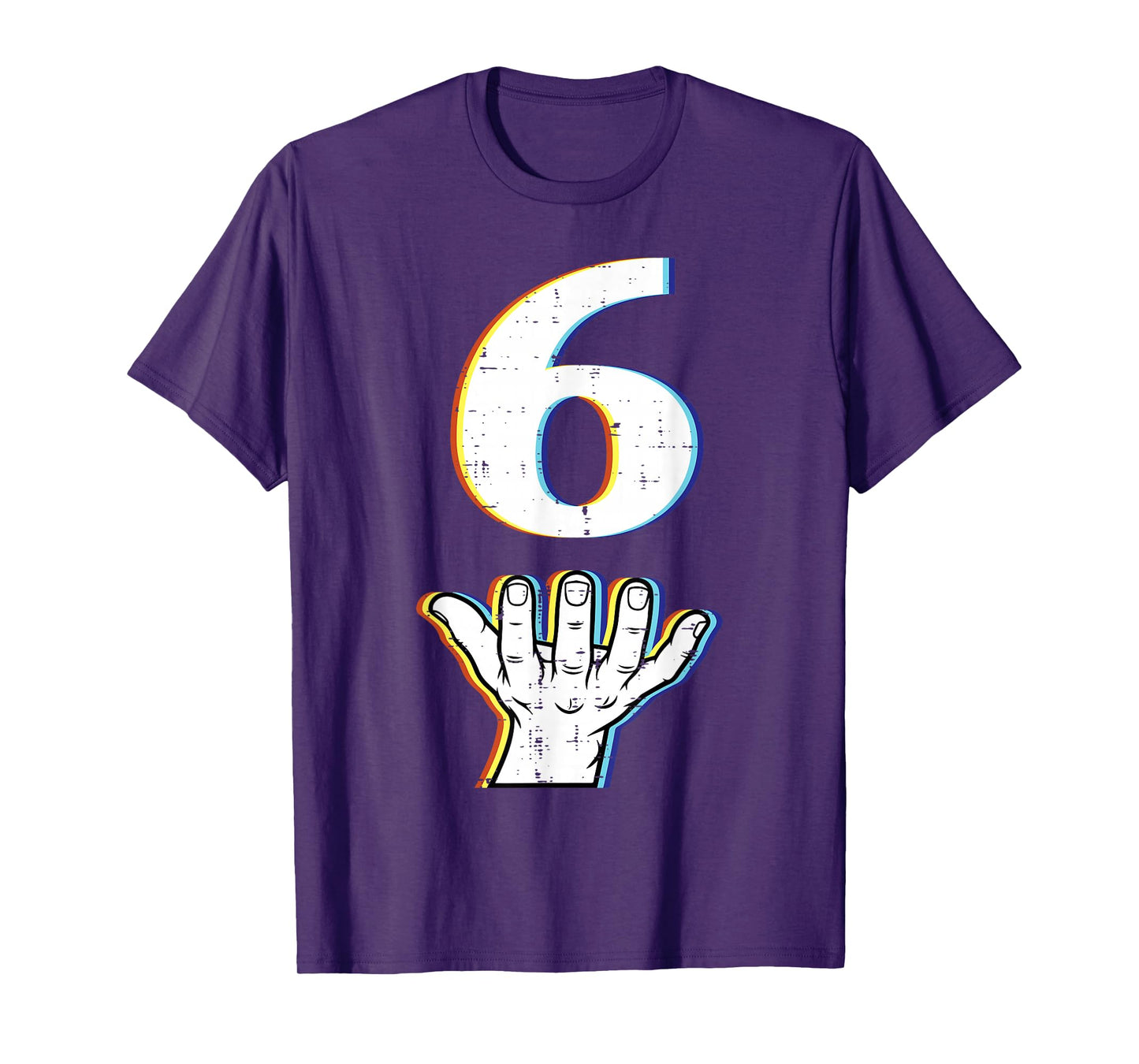 Number 6 Matching 67 Meme Halloween Costume Men Women Kids T-Shirt