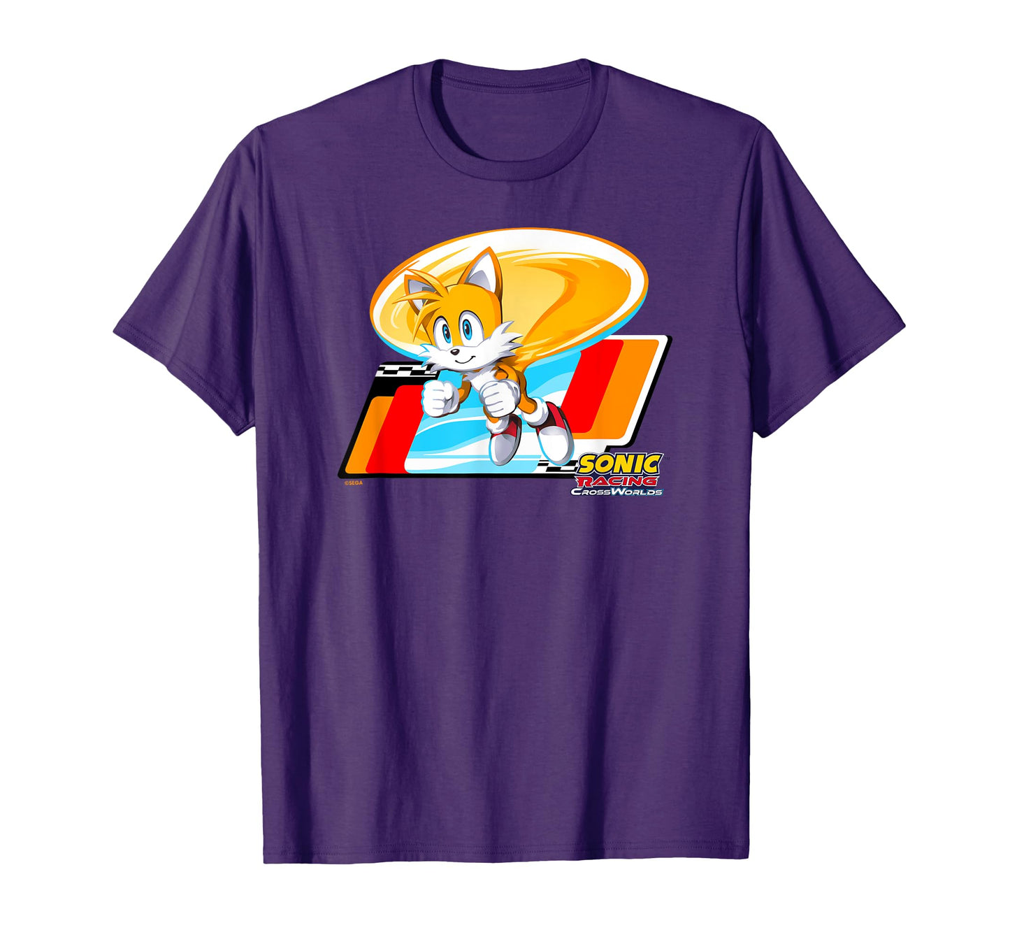 Sonic Racing CrossWorlds - Tails Decal T-Shirt